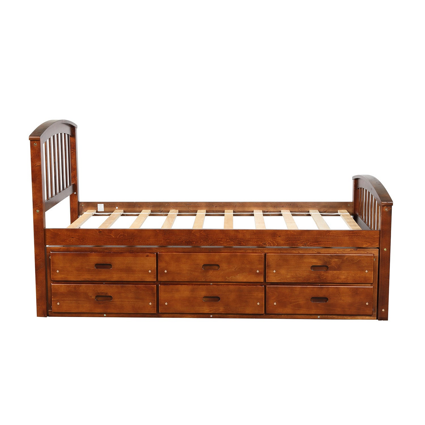 Sofa & Chair sets | Twin Size Platform Storage Bed Solid Wood Bed with 6 Drawers | casafoyer.myshopify.com