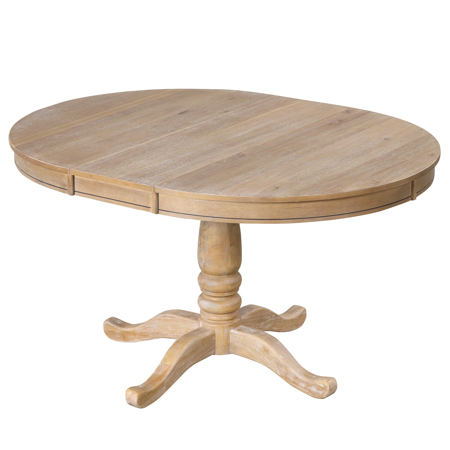 Dining Table | Modern Dining Table Set for 4,Round Table and 4 Kitchen Room Chairs,5 Piece Kitchen Table Set for Dining Room,Dinette,Breakfast Nook,Natural Wood Wash | casafoyer.myshopify.com