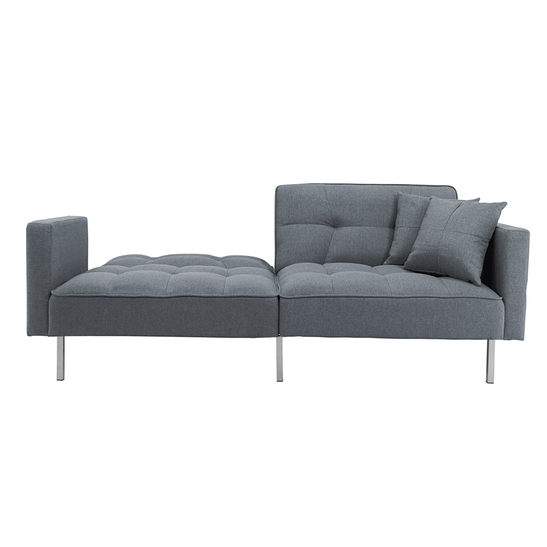 Sofa & Chair sets | Linen Upholstered Modern Convertible Folding Futon Sofa Bed for Compact Living Space, Apartment, Dorm | casafoyer.myshopify.com