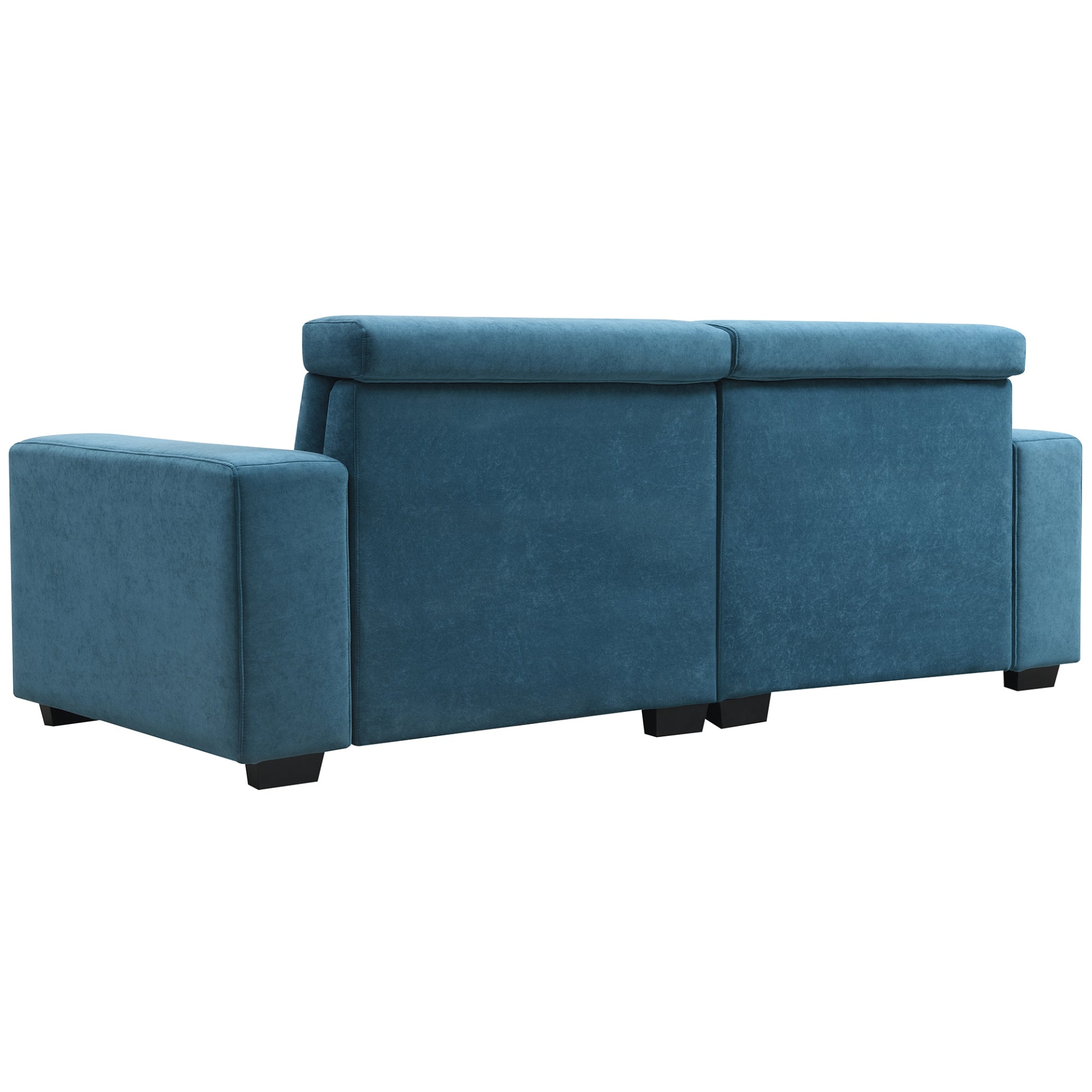 Sofa & Chair sets | 2-3 Seater Sectional Sofa Couch with Multi-Angle Adjustable Headrest, Spacious and Comfortable Velvet Loveseat for Living Room,Studios,Salon, Bedroom,Apartment,3 Color | casafoyer.myshopify.com