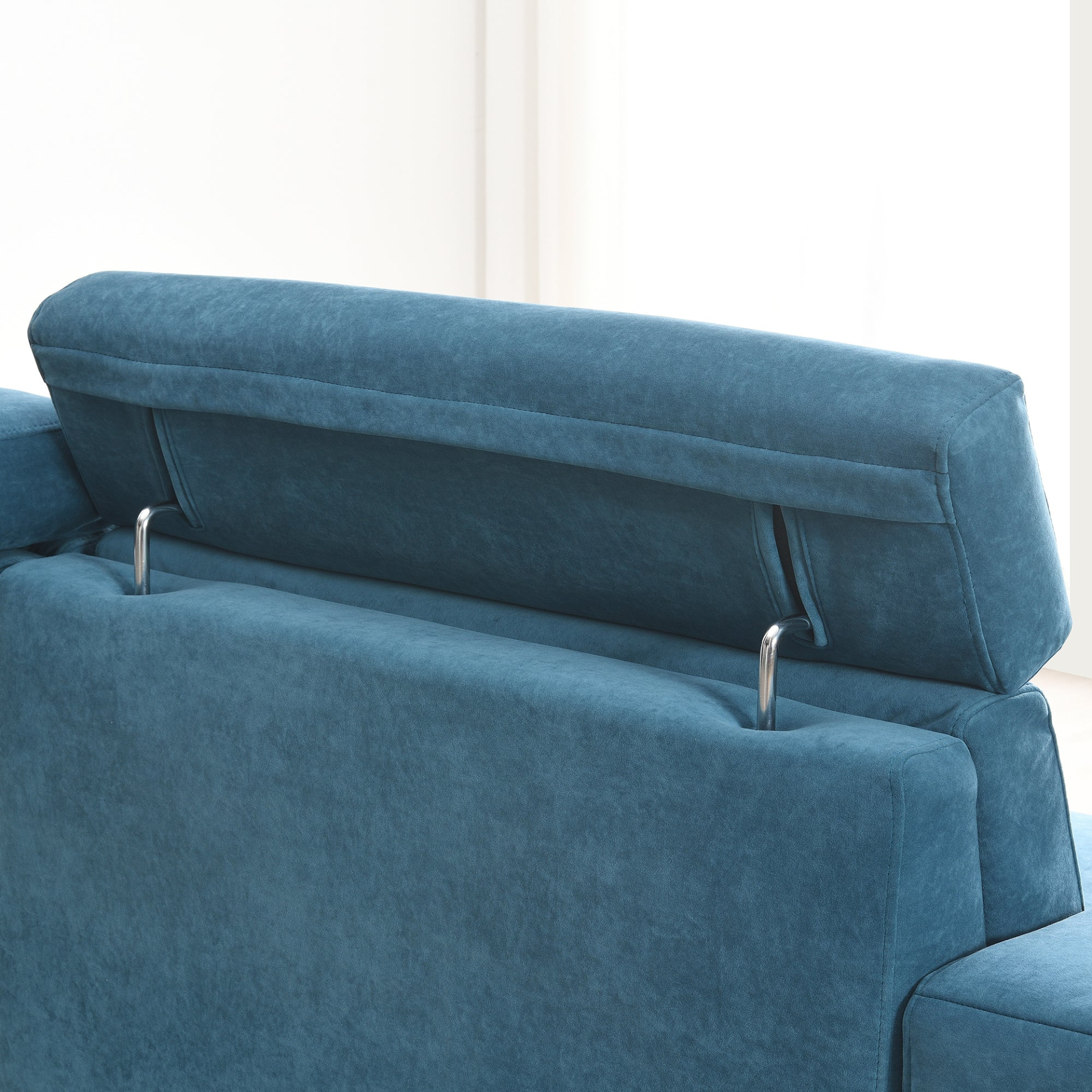 Sofa & Chair sets | 2-3 Seater Sectional Sofa Couch with Multi-Angle Adjustable Headrest, Spacious and Comfortable Velvet Loveseat for Living Room,Studios,Salon, Bedroom,Apartment,3 Color | casafoyer.myshopify.com