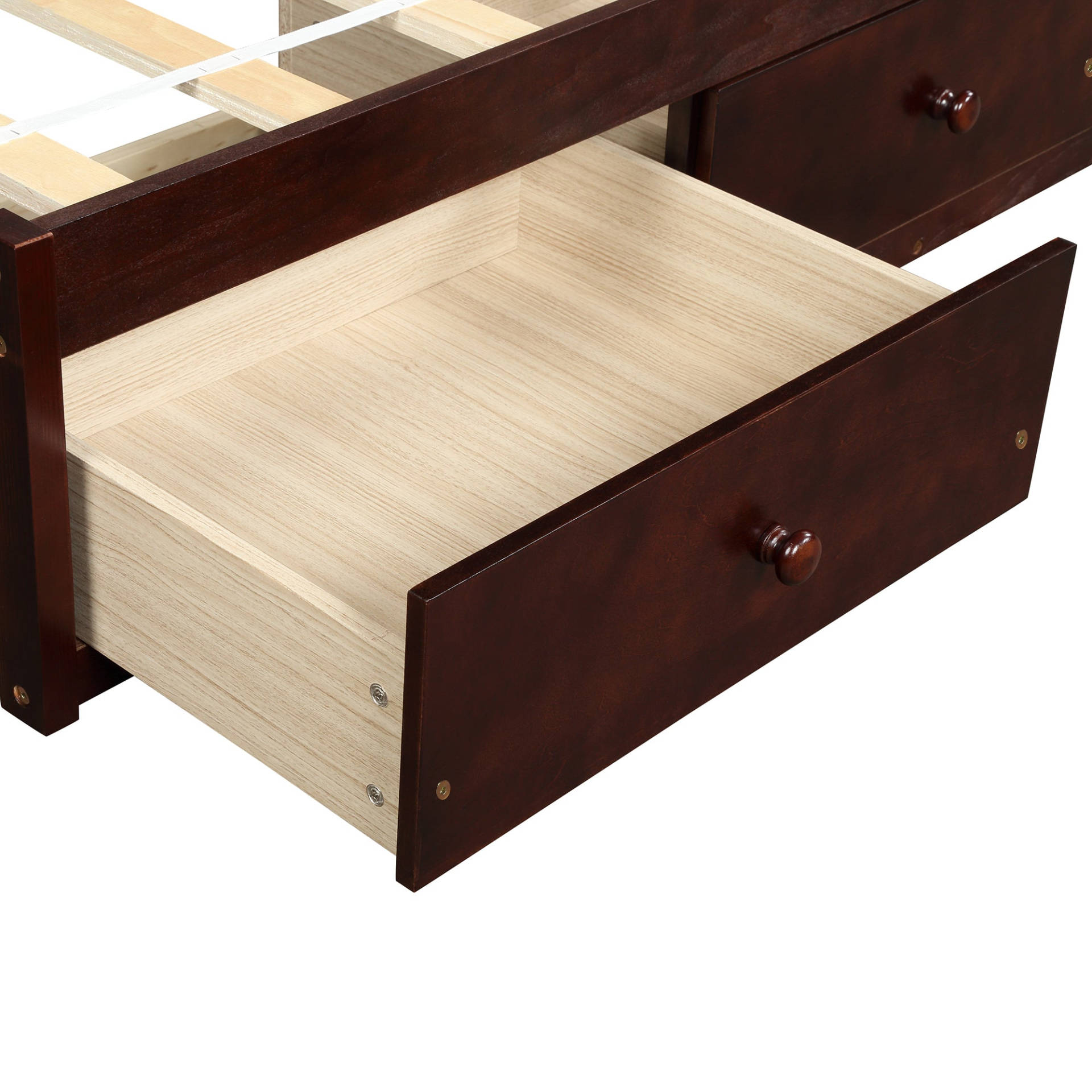 Sofa & Chair sets | Orisfur Twin Size Platform Storage Bed with 3 Drawers - Stylish and Functional Bed Frame | casafoyer.myshopify.com