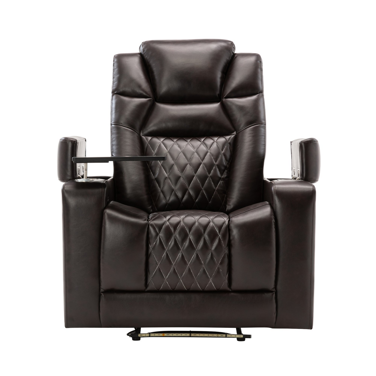 Sofa & Chair sets | Motion Recliner with USB Charging Port and Hidden Arm Storage, Home Theater Seating with 2 Convenient Cup Holders Design and 360? Swivel Tray Table | casafoyer.myshopify.com