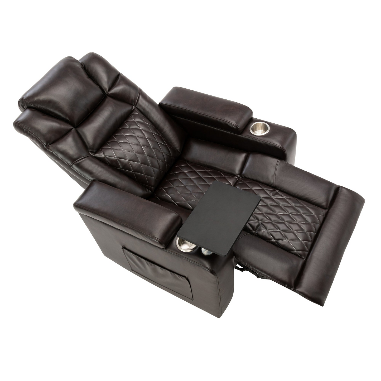 Sofa & Chair sets | Motion Recliner with USB Charging Port and Hidden Arm Storage, Home Theater Seating with 2 Convenient Cup Holders Design and 360? Swivel Tray Table | casafoyer.myshopify.com
