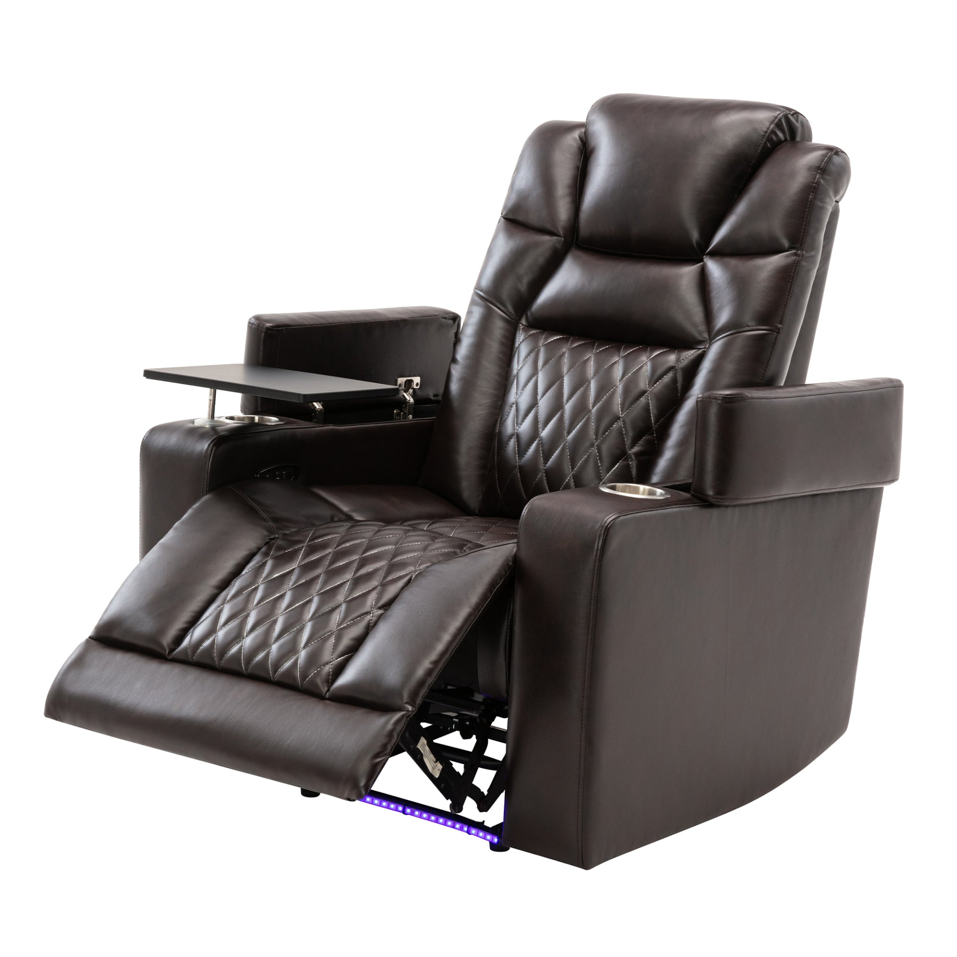 Sofa & Chair sets | Motion Recliner with USB Charging Port and Hidden Arm Storage, Home Theater Seating with 2 Convenient Cup Holders Design and 360? Swivel Tray Table | casafoyer.myshopify.com
