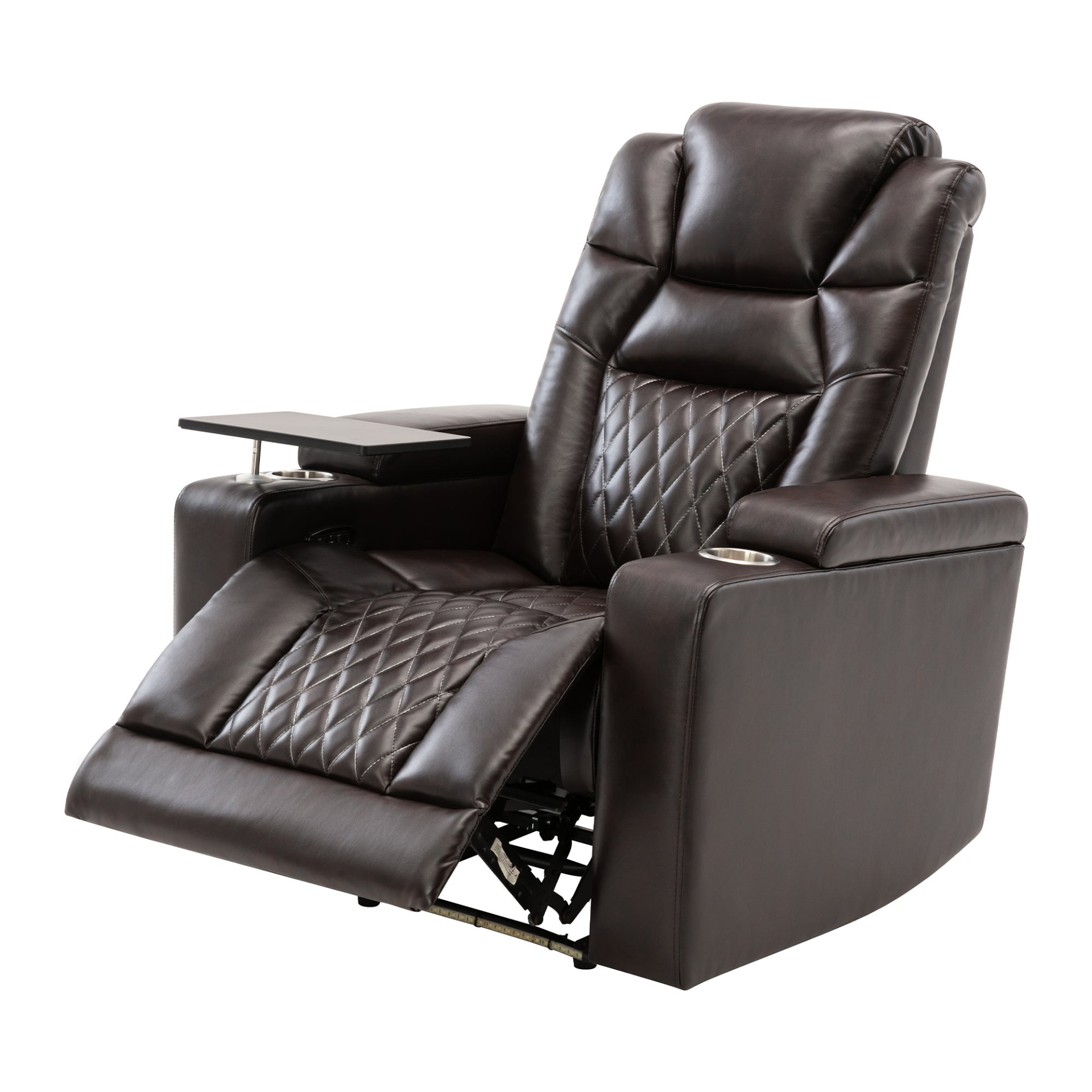 Sofa & Chair sets | Motion Recliner with USB Charging Port and Hidden Arm Storage, Home Theater Seating with 2 Convenient Cup Holders Design and 360? Swivel Tray Table | casafoyer.myshopify.com