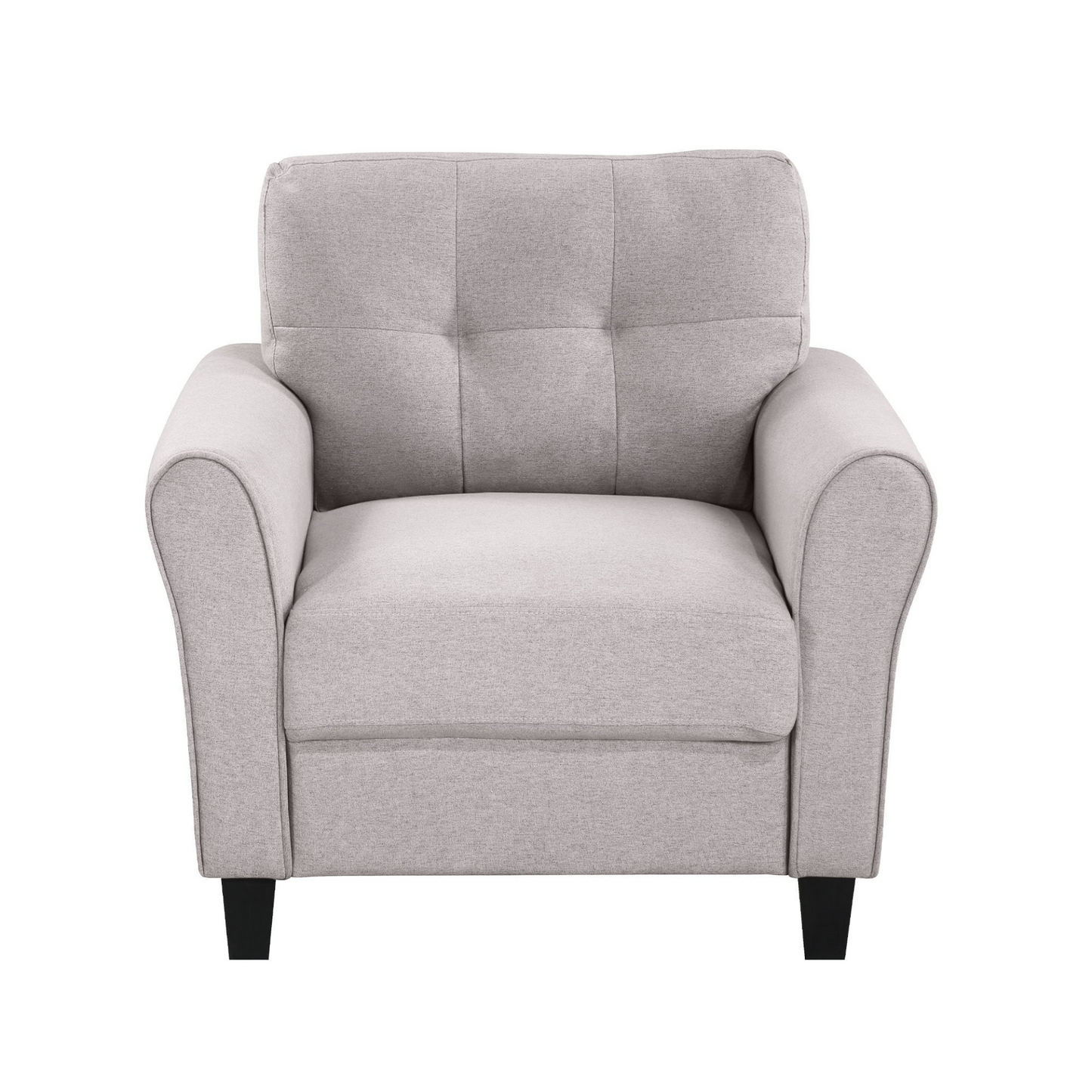 Sofa & Chair sets | Modern Living Room Sofa Set Linen Upholstered Couch Furniture for Home or Office ,Light Grey,1+3-Seat | casafoyer.myshopify.com