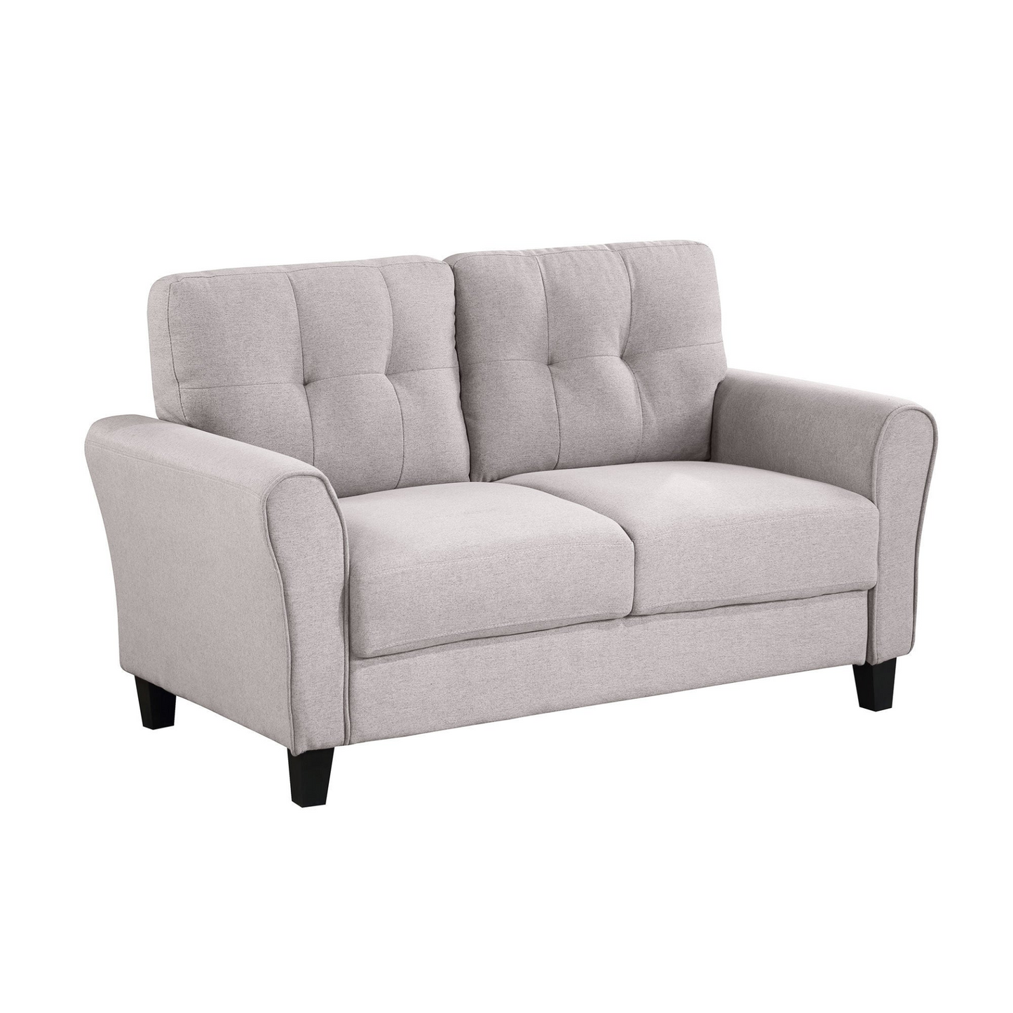 Sofa & Chair sets | Modern Living Room Sofa Set Linen Upholstered Couch Furniture, Light Grey, 2+3-Seat | casafoyer.myshopify.com