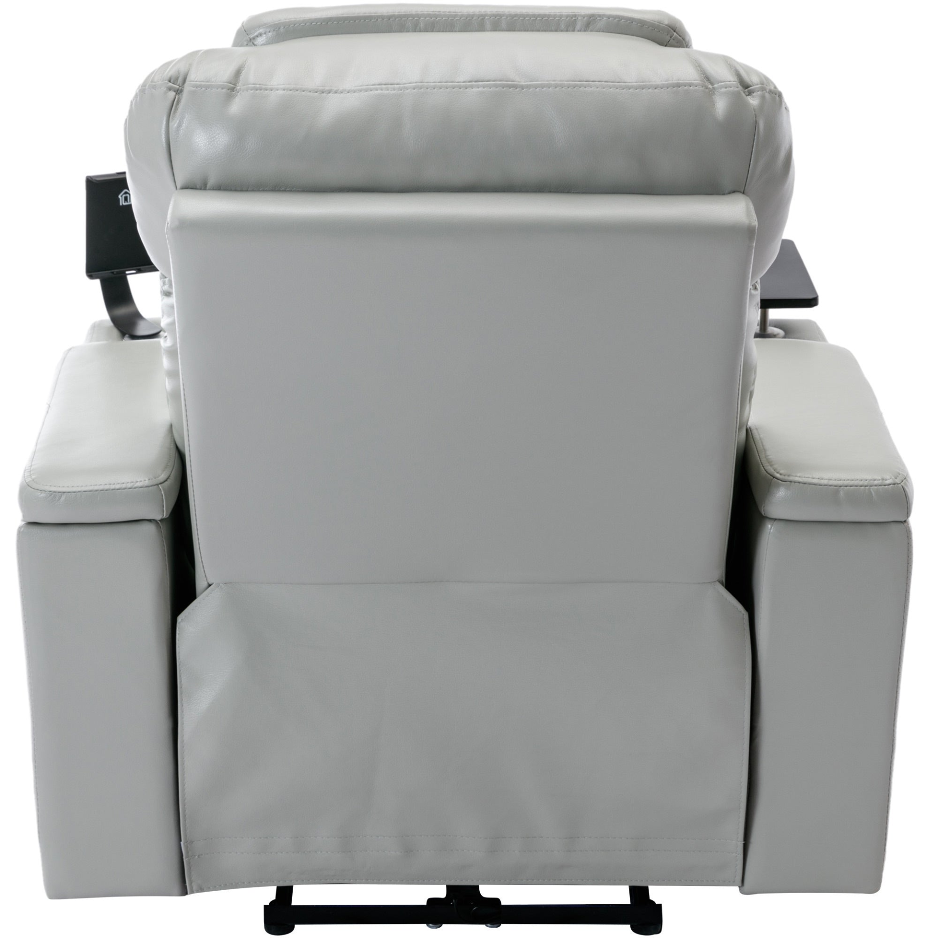 Sofa & Chair sets | Power Motion Recliner with USB Charging Port and Hidden Arm Storage, Home Theater Seating with Convenient Cup Holder Design ,and stereo(light grey) | casafoyer.myshopify.com