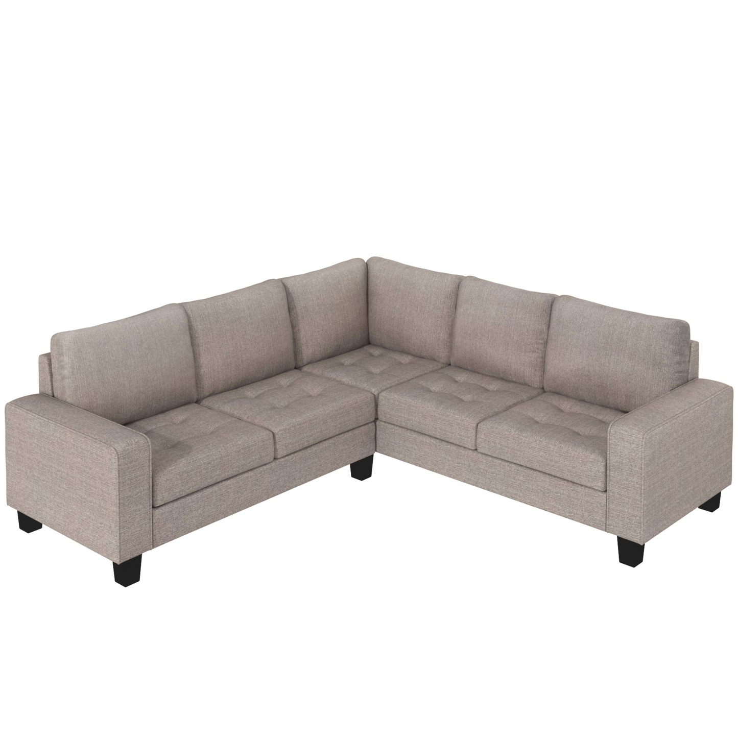 Sofa & Chair sets | Sectional Corner Sofa L-shape Couch Space Saving with Storage Ottoman & Cup Holders Design for Large Space Dorm Apartment | casafoyer.myshopify.com