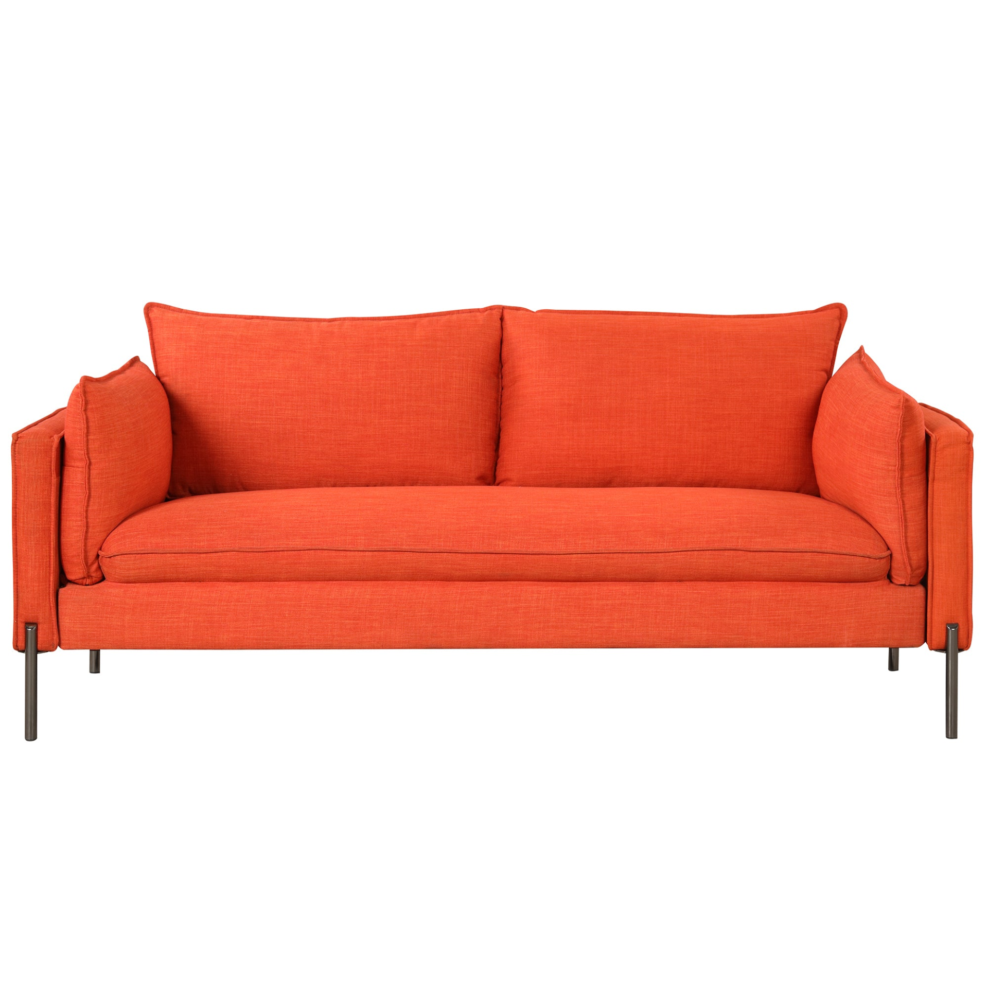 [product_type] | 76.2" Modern Style 3 Seat Sofa - Linen Fabric Upholstered Couch Furniture for Different Spaces | casafoyer.myshopify.com