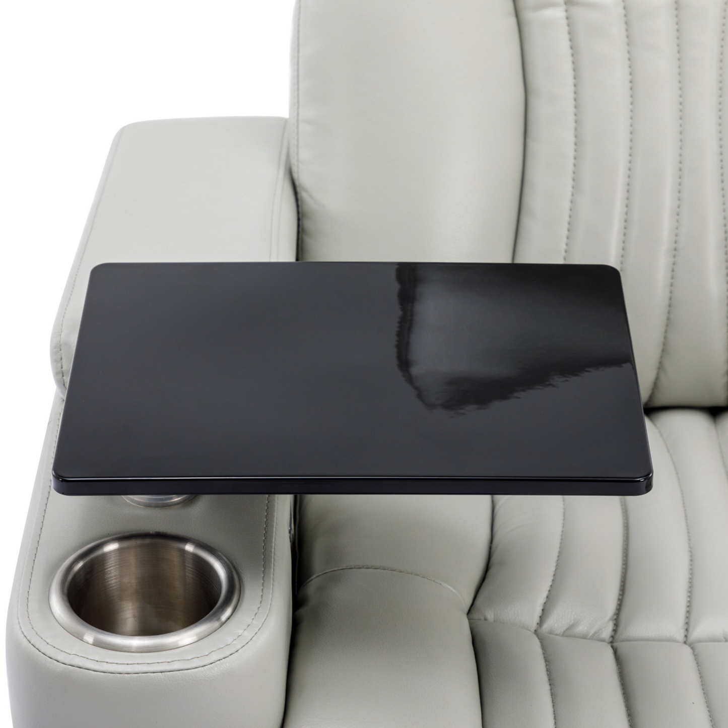 Sofa & Chair sets | 270 Degree Power Swivel Recliner,Home Theater Seating With Hidden Arm Storage and  LED Light Strip,Cup Holder,360? Swivel Tray Table,and Cell Phone Holder,Soft Living Room Chair,Grey | casafoyer.myshopify.com