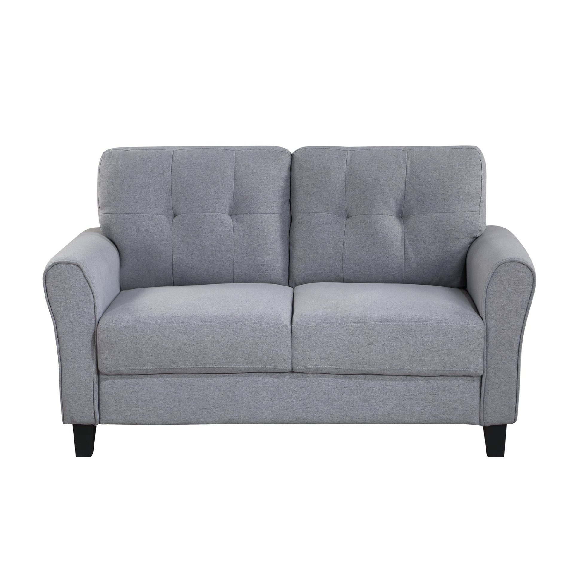 Sofa & Chair sets | Modern Living Room Sofa Set Linen Upholstered Couch Furniture for Home or Office ,Light Grey-Blue, 1+2+3-Seat | casafoyer.myshopify.com