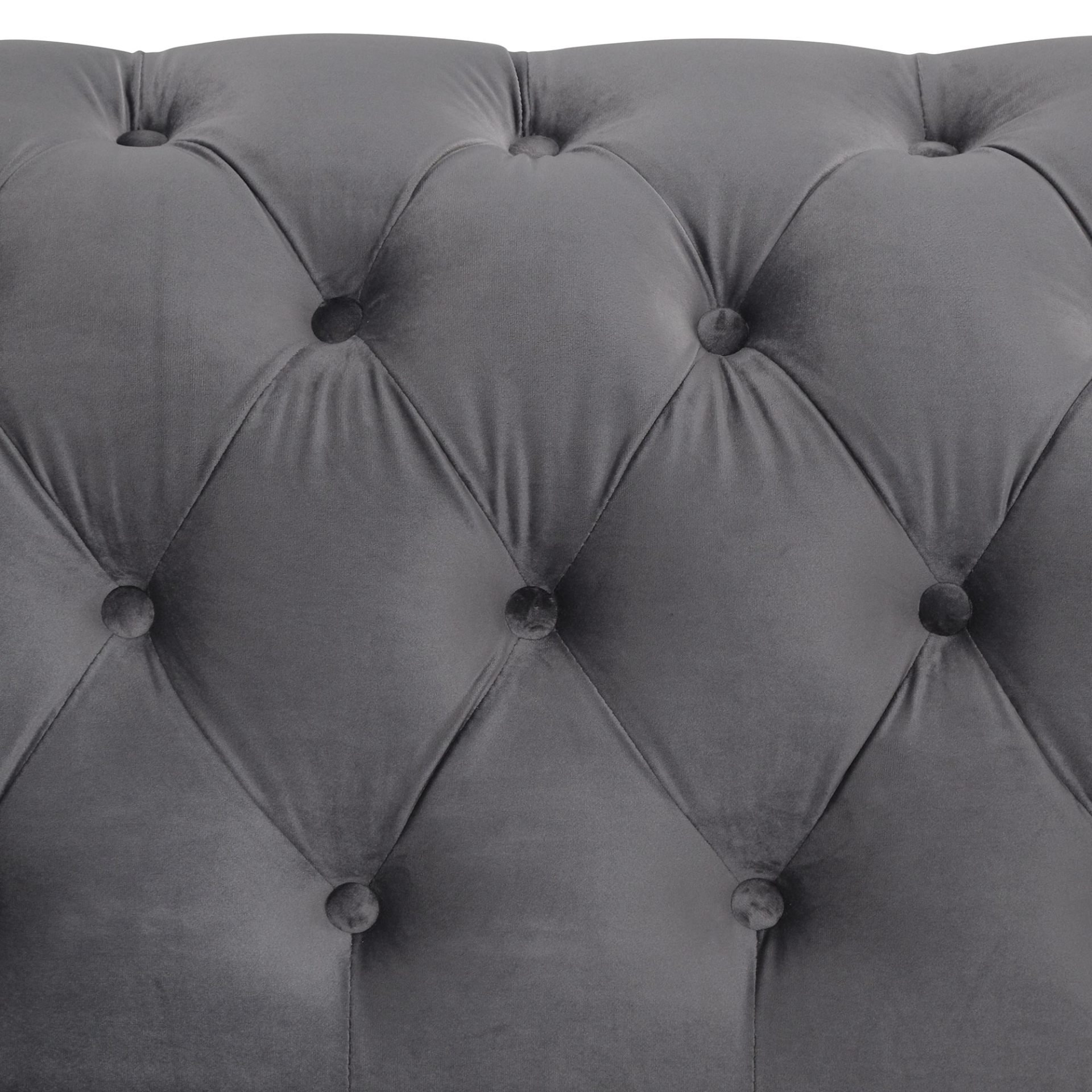 Sofa & Chair sets | Velvet Upholstered Loveseat Sofa,Modern Loveseat Sofa with Thick Removable Seat Cushion,2-Person Loveseat Sofa Couch for Living Room,Bedroom,or Small Space,Gray | casafoyer.myshopify.com