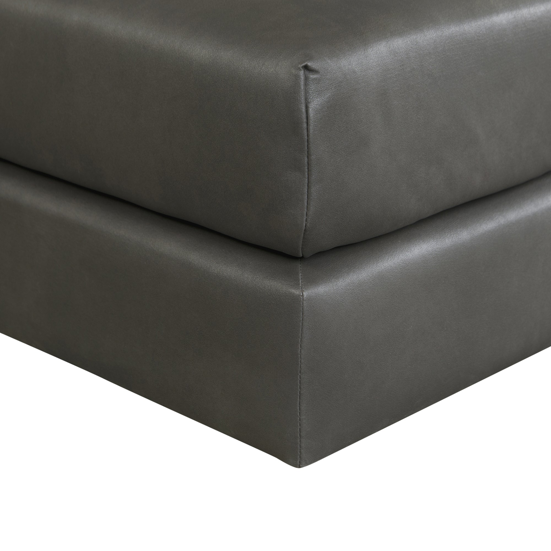 [product_type] | 112.7" Modular Sectional Sofa Corner Sofa Chaise Lounge with Movable Ottoman for Living Room, Black | casafoyer.myshopify.com