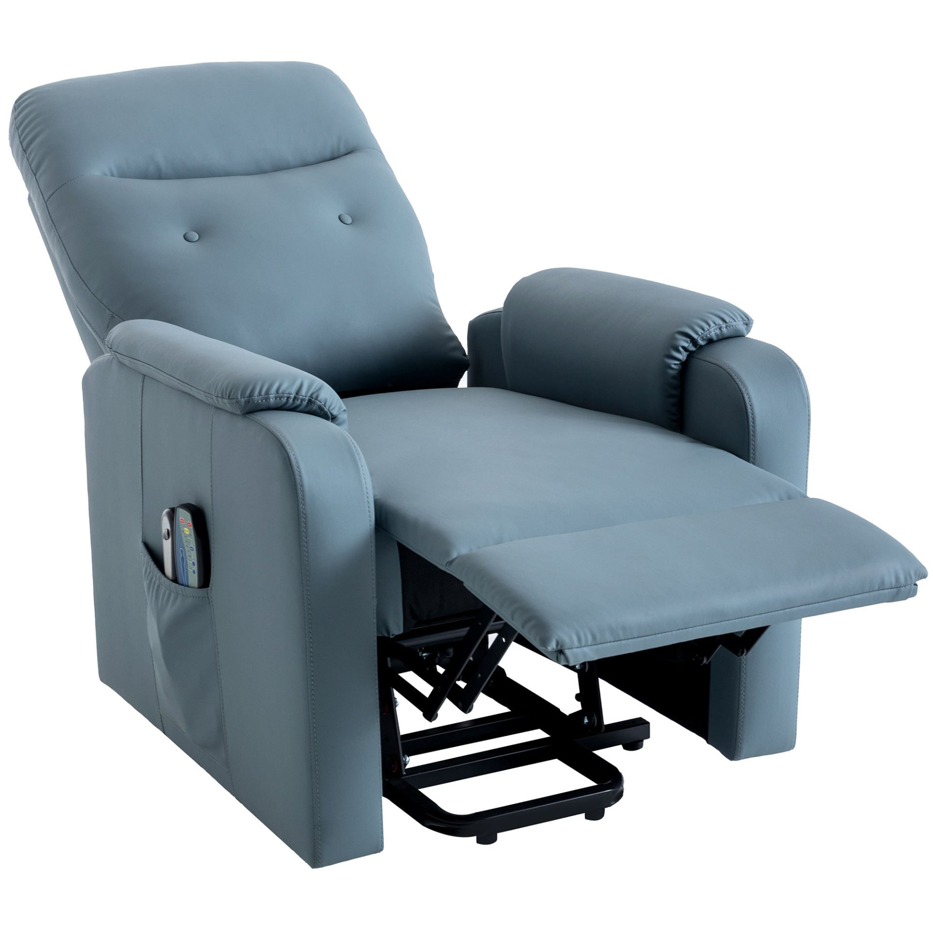 Sofa & Chair sets | Massage Recliner Chair Electric Power Lift Chairs with Side Pocket, Adjustable Massage and Heating Function for Adults and Seniors, Squirrel grey | casafoyer.myshopify.com