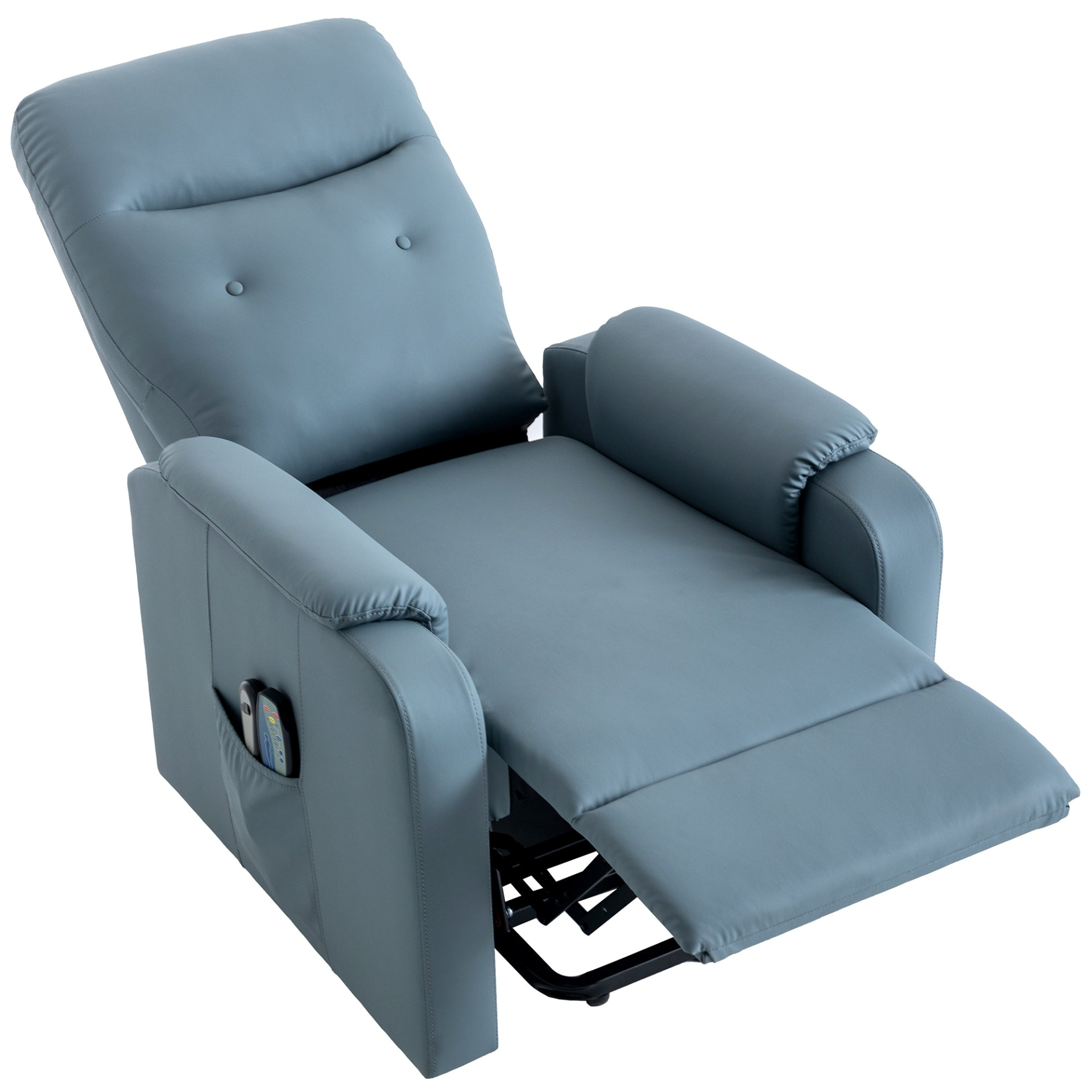 Sofa & Chair sets | Massage Recliner Chair Electric Power Lift Chairs with Side Pocket, Adjustable Massage and Heating Function for Adults and Seniors, Squirrel grey | casafoyer.myshopify.com