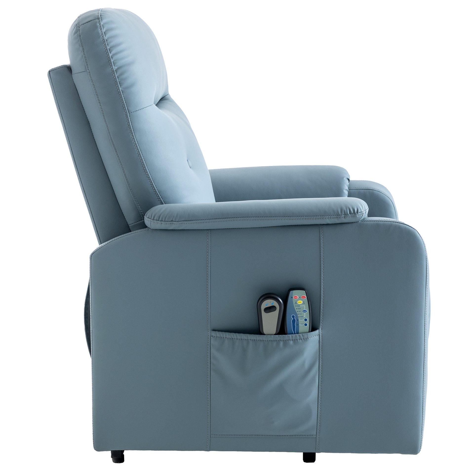 Sofa & Chair sets | Massage Recliner Chair Electric Power Lift Chairs with Side Pocket, Adjustable Massage and Heating Function for Adults and Seniors, Squirrel grey | casafoyer.myshopify.com