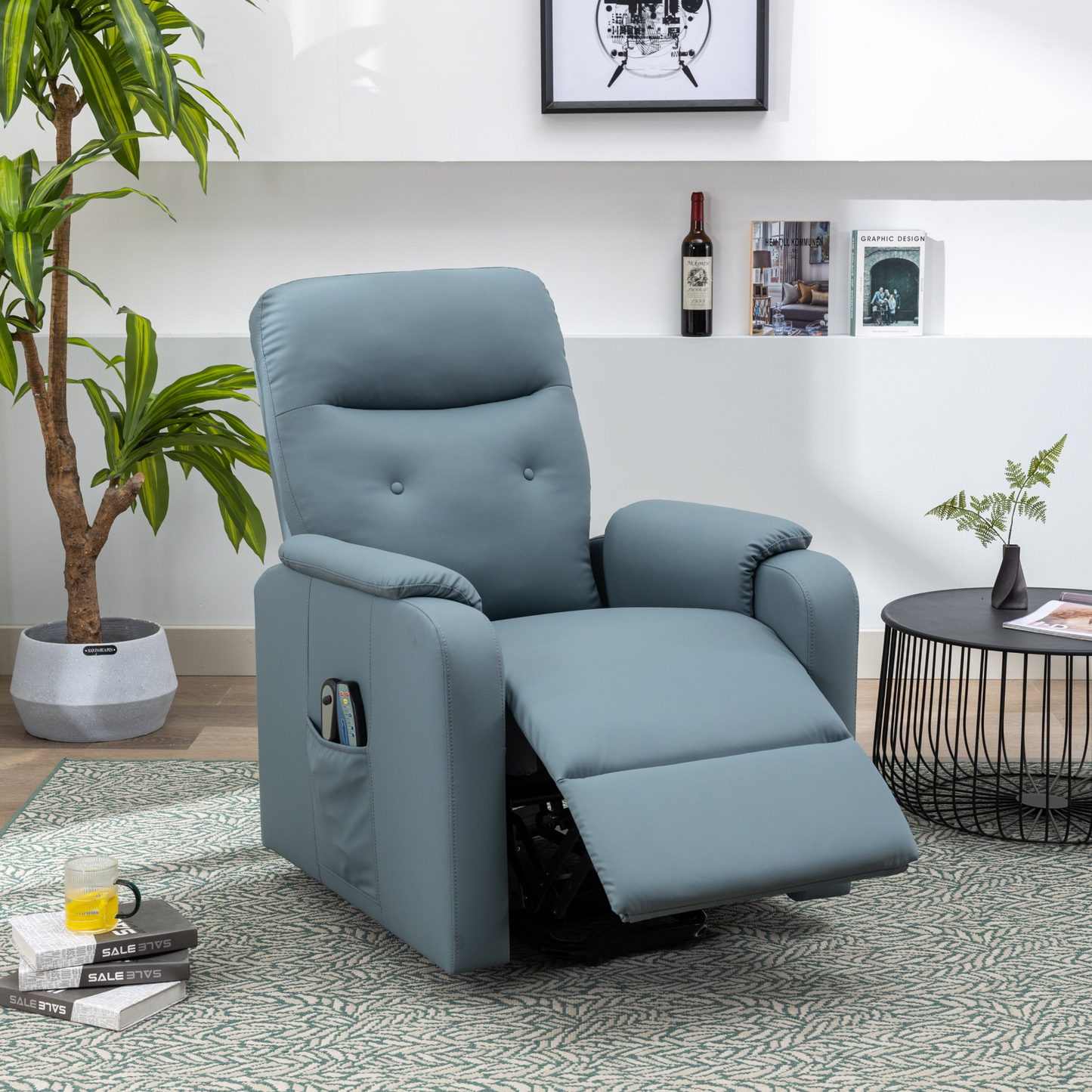 Sofa & Chair sets | Massage Recliner Chair Electric Power Lift Chairs with Side Pocket, Adjustable Massage and Heating Function for Adults and Seniors, Squirrel grey | casafoyer.myshopify.com