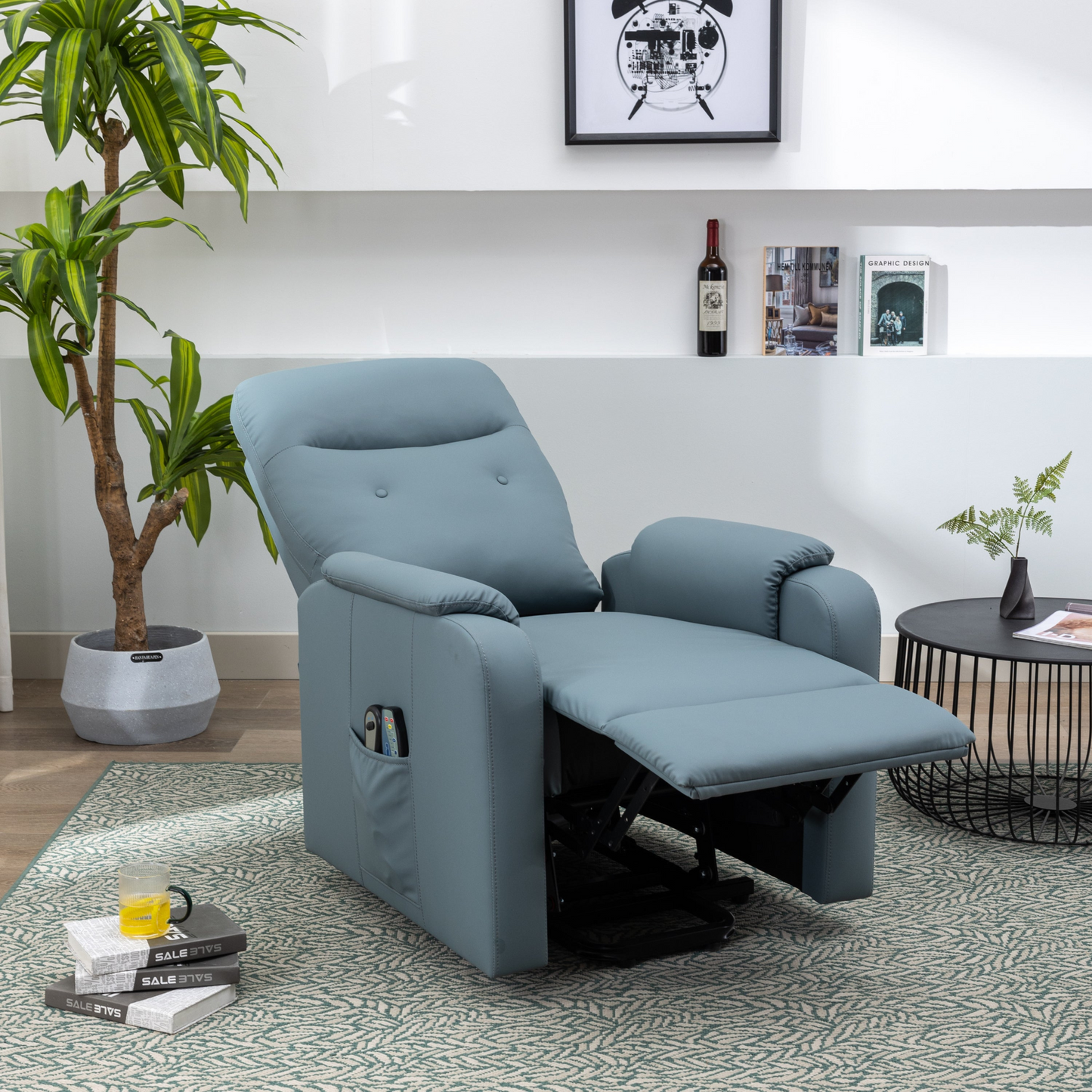 Sofa & Chair sets | Massage Recliner Chair Electric Power Lift Chairs with Side Pocket, Adjustable Massage and Heating Function for Adults and Seniors, Squirrel grey | casafoyer.myshopify.com