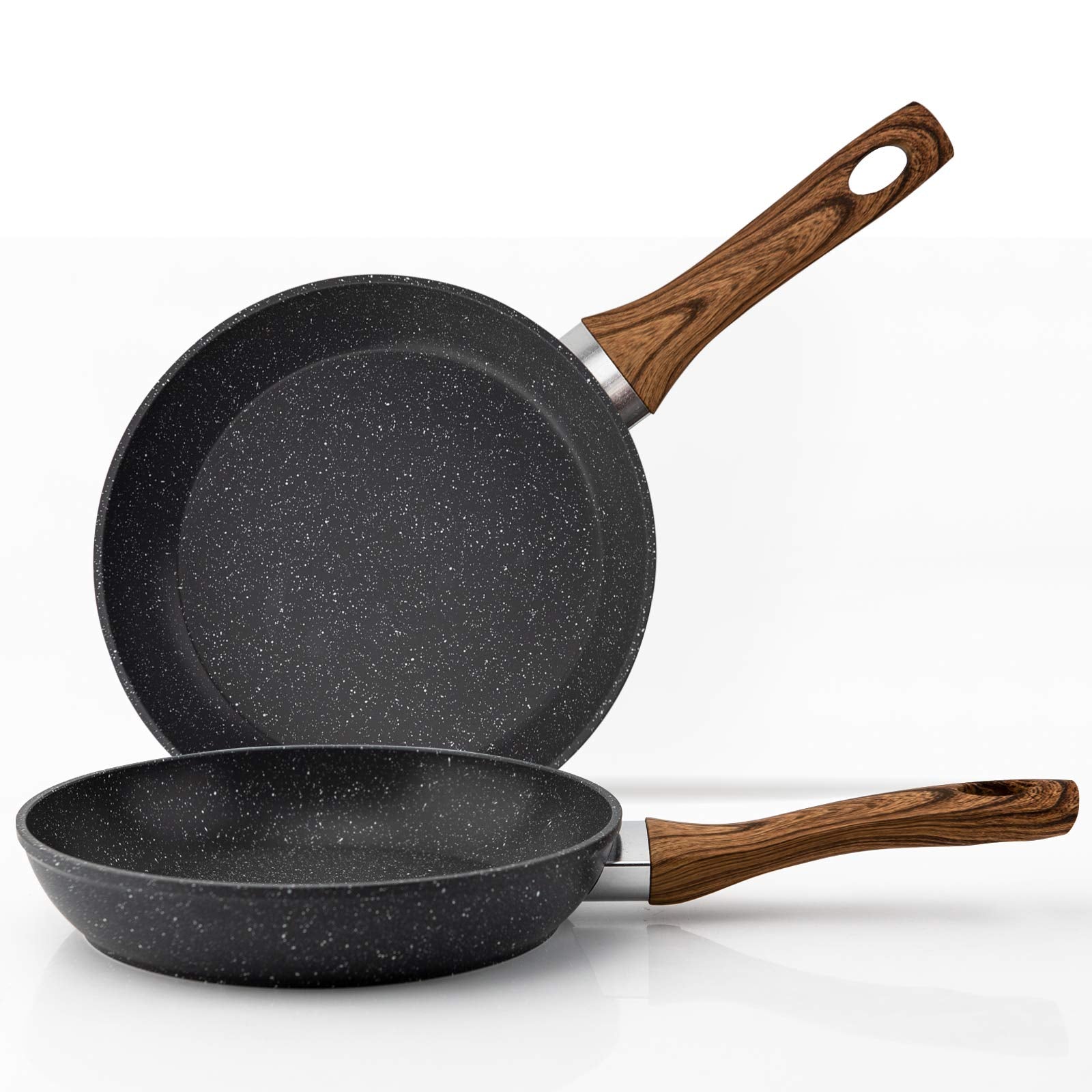 Cookware | CasaFoyer 8-Inch Non-Stick Egg Frying Pan with Induction Base - Ideal for Steak, Bacon, Hot-Dogs, and Burgers | casafoyer.myshopify.com