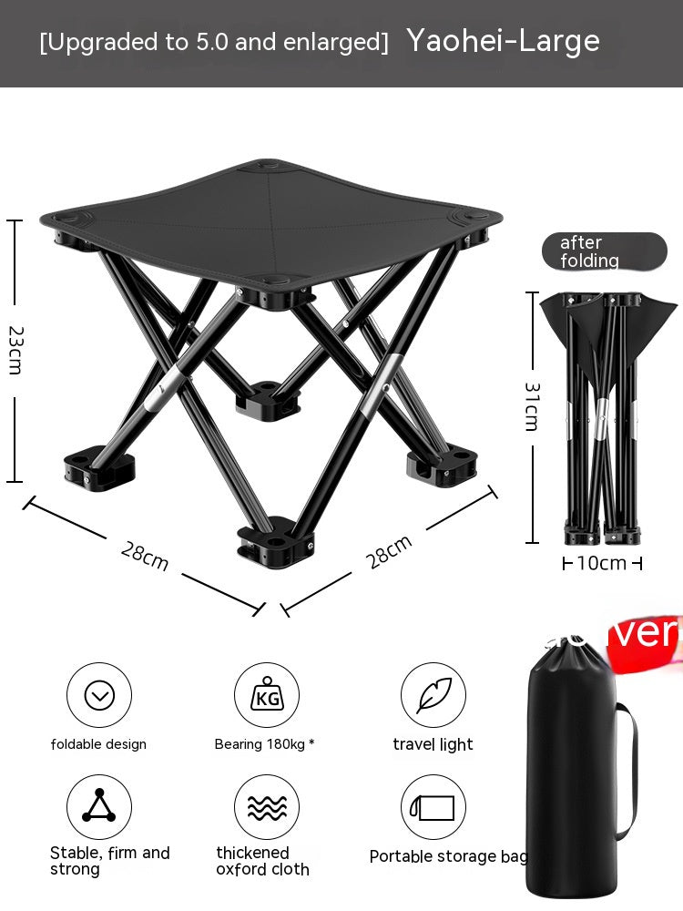 Stool | CasaFoyer Outdoor Maza Can Be Folding Stool Portable And Lightweight | casafoyer.myshopify.com