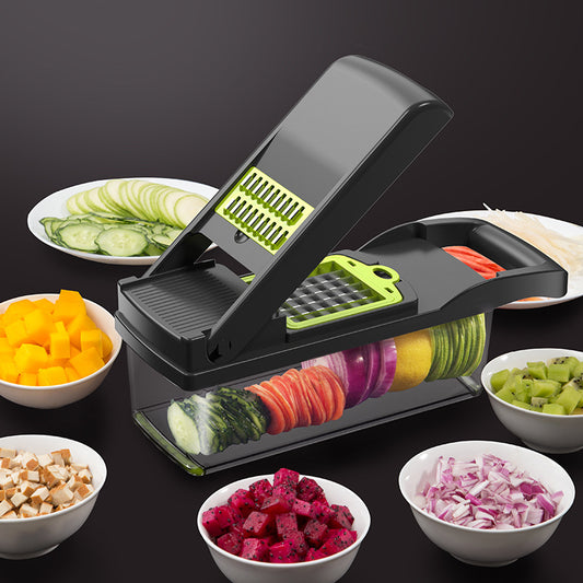 Kitchen Tools | CasaFoyer Multifunctional Vegetable Cutter Home Kitchen Slicing And Dicing Fruit Artifact | casafoyer.myshopify.com