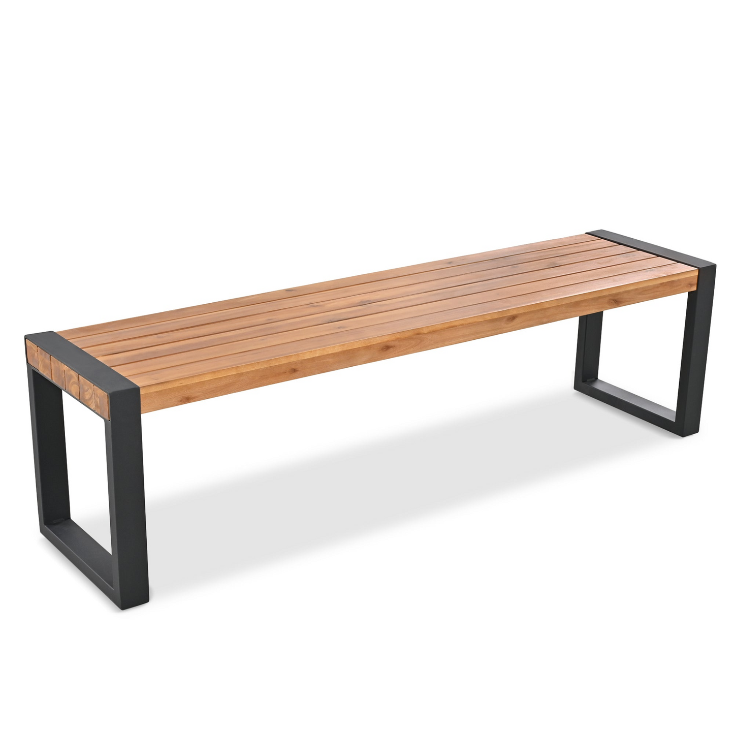 Patio Furntiure Sets | 3-pieces Outdoor Dining Table With 2 Benches | Patio Dining Set | casafoyer.myshopify.com