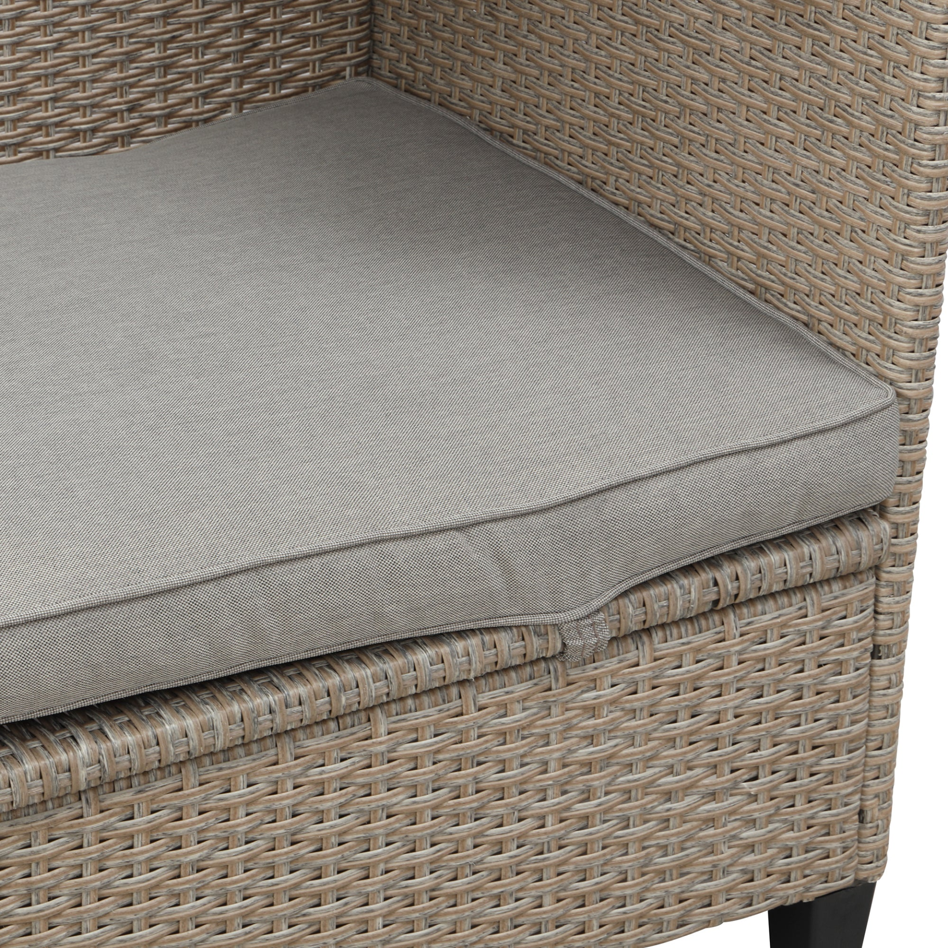 Sofa & Chair sets | 4 Piece UV-Proof Resin Wicker Patio Sofa Set with Retractable Canopy, Cushions and Lifting Table, Brown | casafoyer.myshopify.com