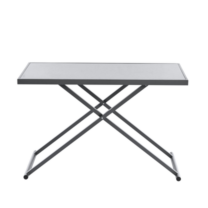 Patio Furntiure Sets | 5-Piece Modern Patio Sectional Sofa Set Outdoor Woven Rope Furniture Set with Glass Table and Cushions, Gray+Beige | casafoyer.myshopify.com