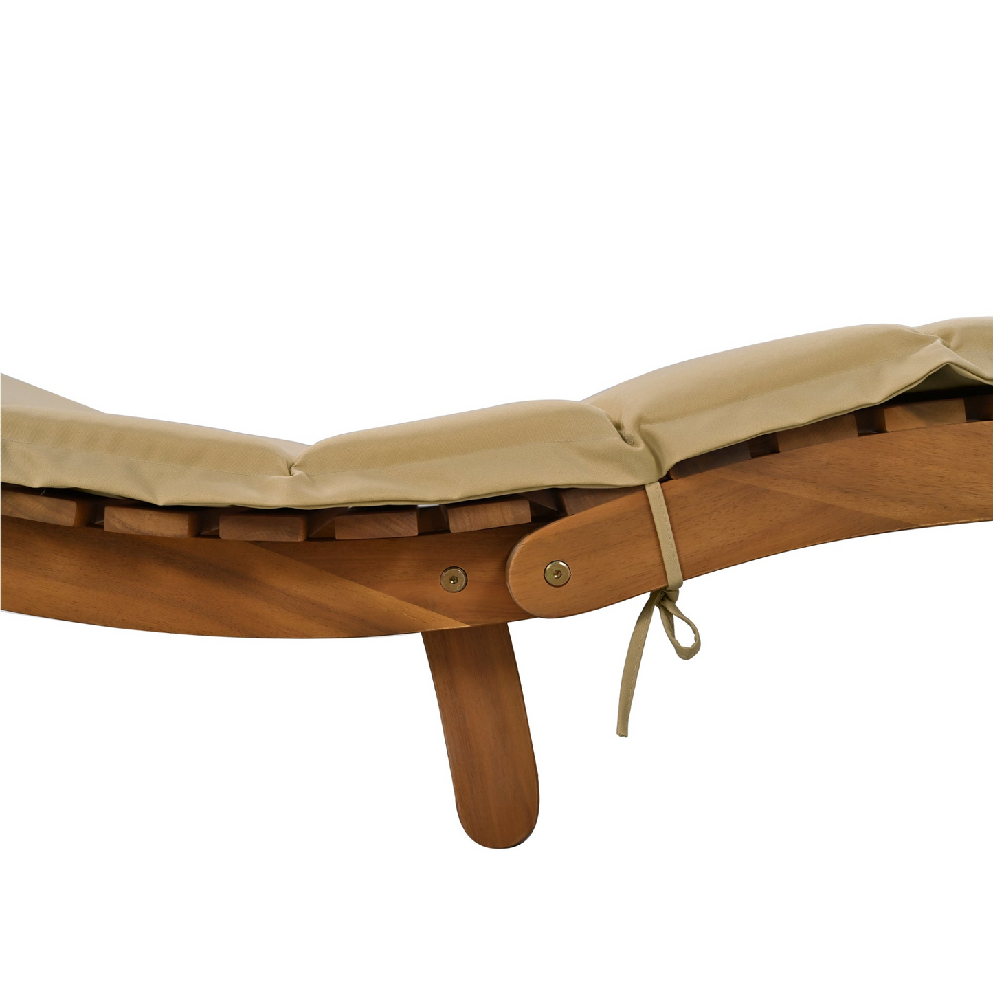 Patio Furntiure Sets | Outdoor Patio Wood Portable Extended Chaise Lounge Set with Foldable Tea Table for Balcony, Poolside, Garden, Brown | casafoyer.myshopify.com