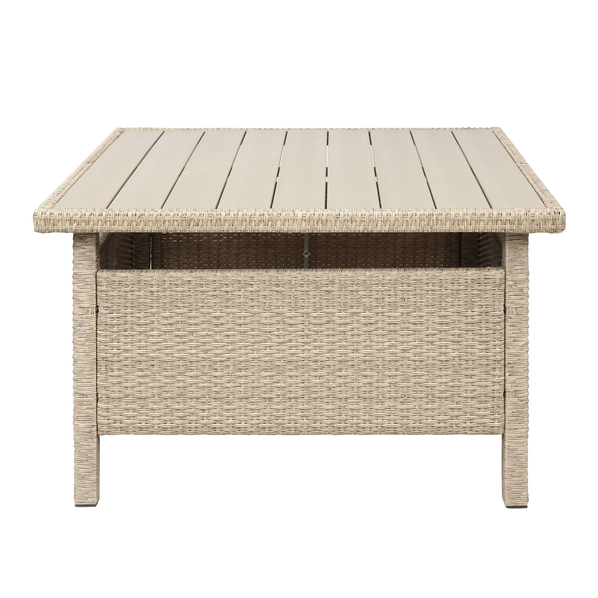 Patio Furntiure Sets | 6-Piece Patio Furniture Set Outdoor Wicker Rattan Sectional Sofa with Table and Benches for Backyard, Garden, Poolside | casafoyer.myshopify.com