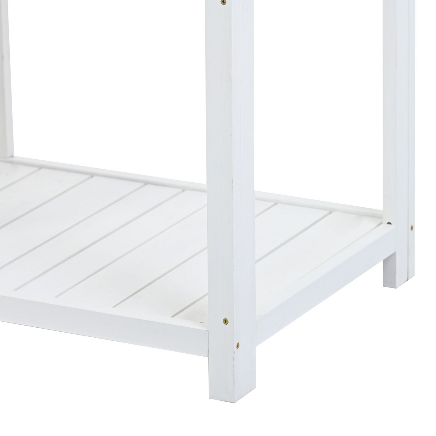 [product_type] | 64.6" Large Outdoor Potting Bench, Garden Potting Table, Wood Workstation with 6-Tier Shelves, Large Tabletop and Side Hook for Mudroom, Backyard,White | casafoyer.myshopify.com