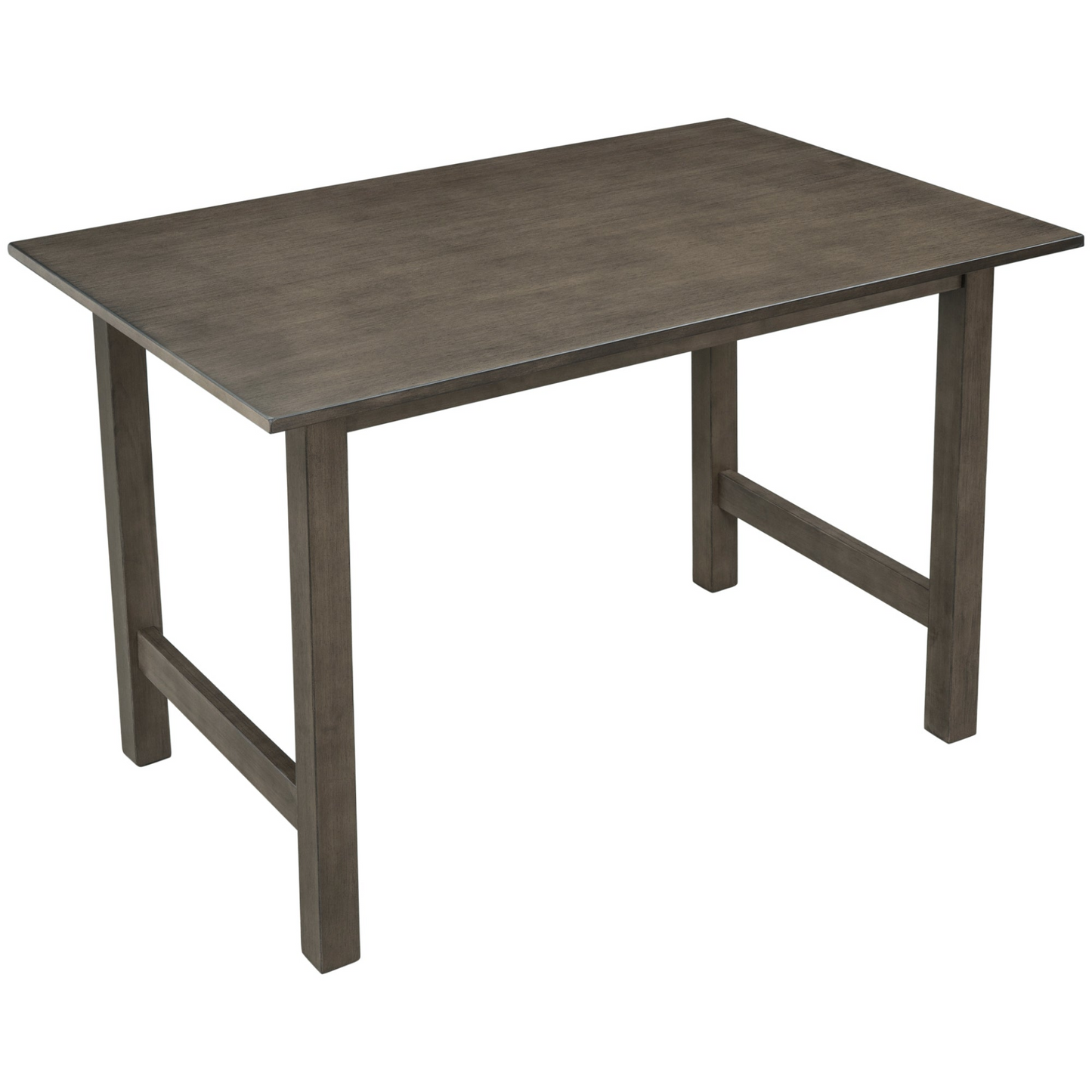 Dining Table | Farmhouse Wood Dining Table for 4, Kitchen Table for Small Places, Gray | casafoyer.myshopify.com