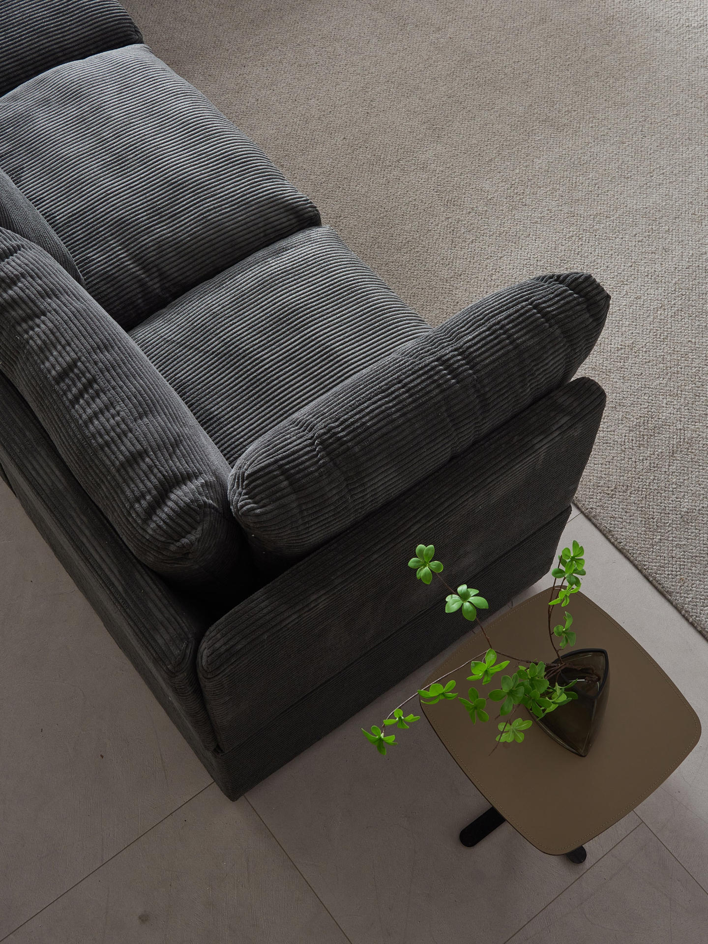 Sofa & Chair sets | Convertible Modern Luxury Sectional Sofa Couch for Living Room - Dark Grey | casafoyer.myshopify.com