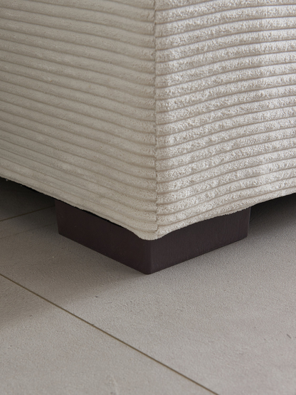 Sofa & Chair sets | Convertible Modern Luxury Sectional Sofa Couch for Living Room | Quality Corduroy Upholstery | Modular Sofa Solid Wood Leg Couch - Beige | casafoyer.myshopify.com