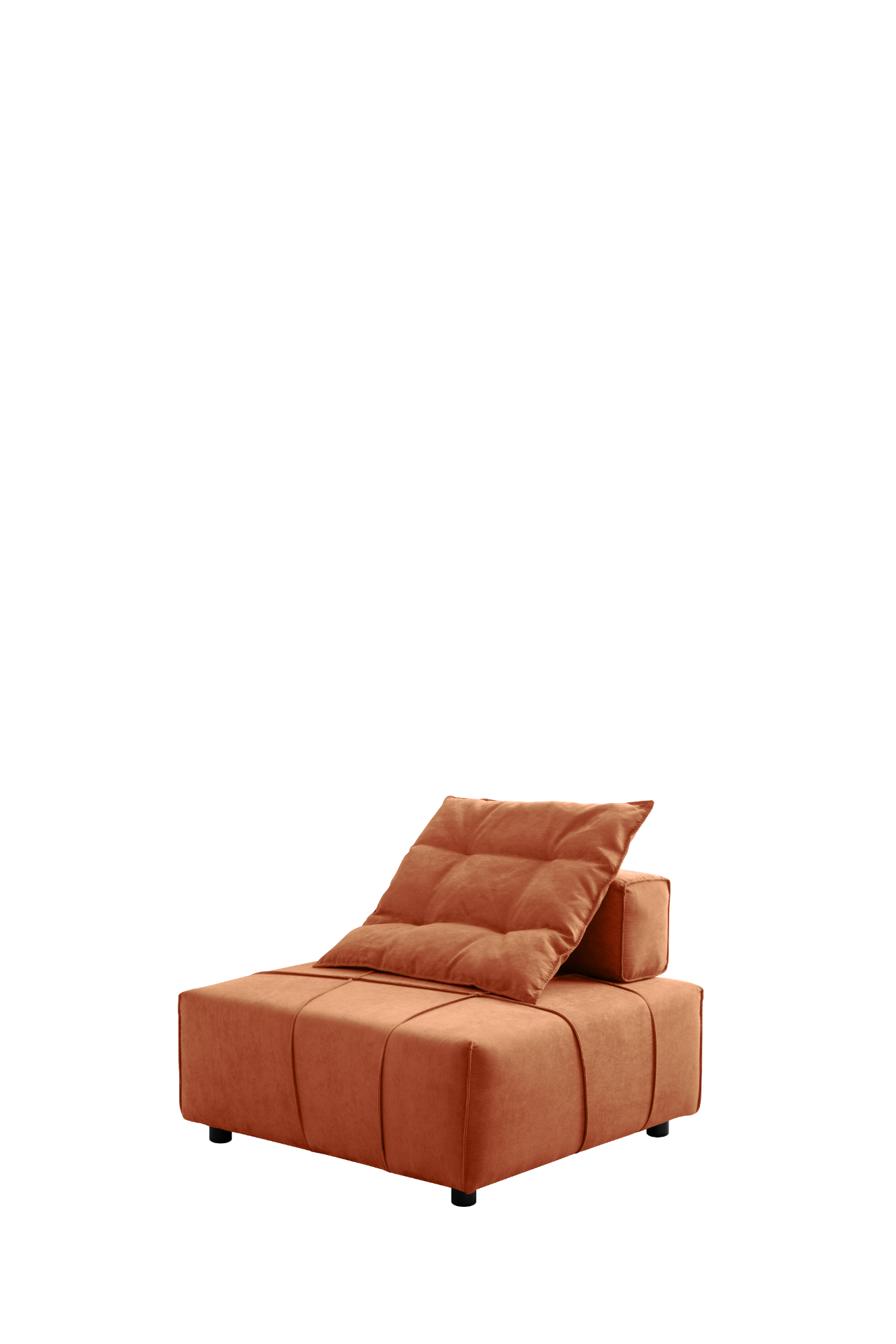 Sofa & Chair sets | Modular Sectional single sofa,Armless Chair with Removable Back Cushion -33.1inchfor living room | casafoyer.myshopify.com