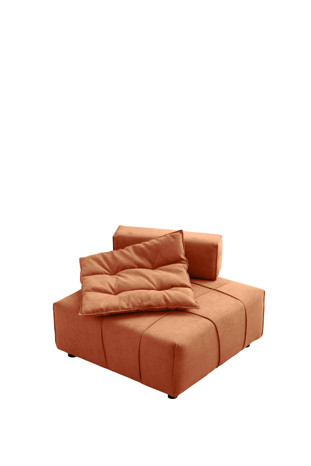 Sofa & Chair sets | Modular Sectional single sofa,Armless Chair with Removable Back Cushion -33.1inchfor living room | casafoyer.myshopify.com