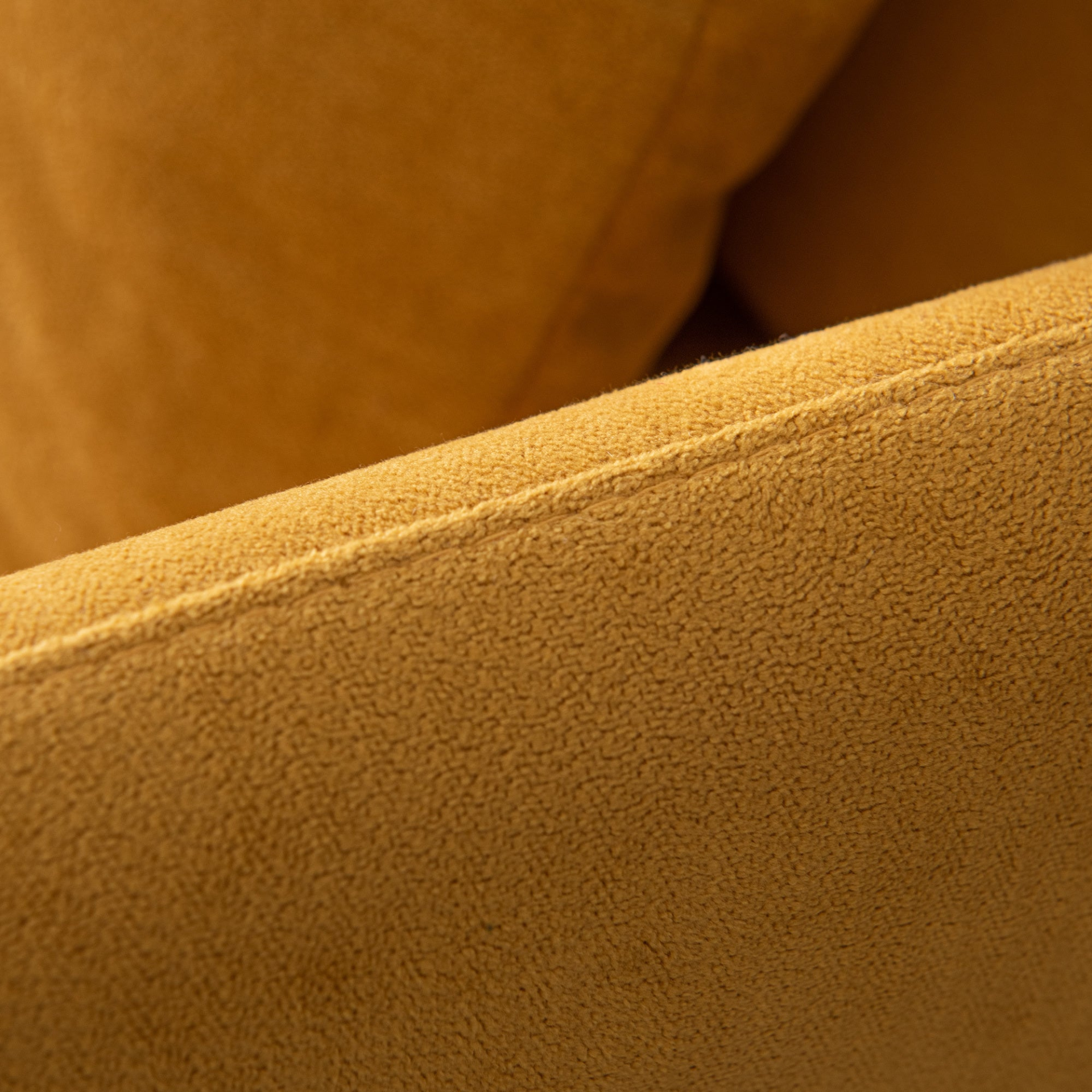 Sofa & Chair sets | Modern Fabric Accent Armchair - Yellow Cotton Linen-30.7'' | casafoyer.myshopify.com