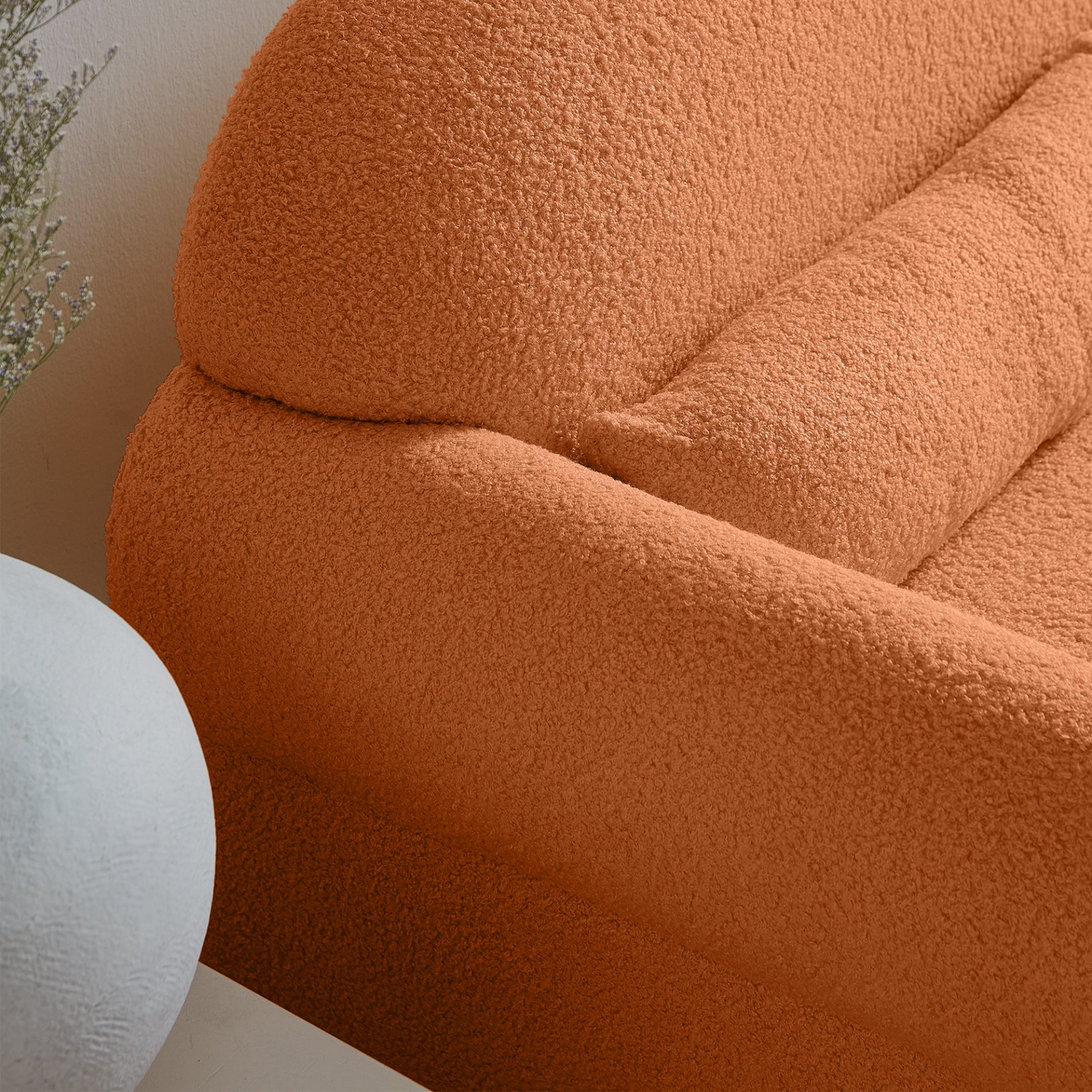 Sofa & Chair sets | Modern Boucle Loveseat for Living Room - Stylish and Comfortable | casafoyer.myshopify.com