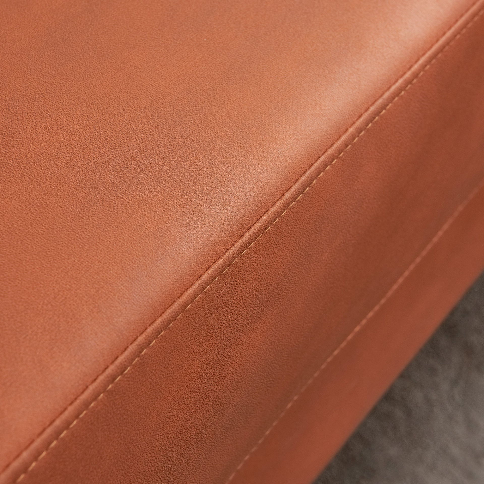 Sofa & Chair sets | L-Shaped Corner Sectional Technical leather Sofa-orange, 92.5*92.5'' | casafoyer.myshopify.com