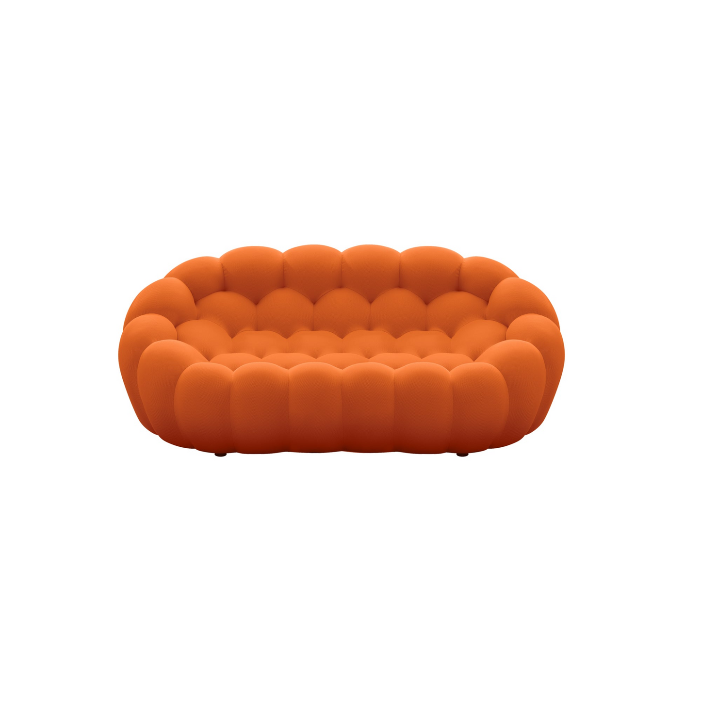 [product_type] | Modern Bubble Floor Couch for Living Room - Orange | Buy Online at Best Price | casafoyer.myshopify.com