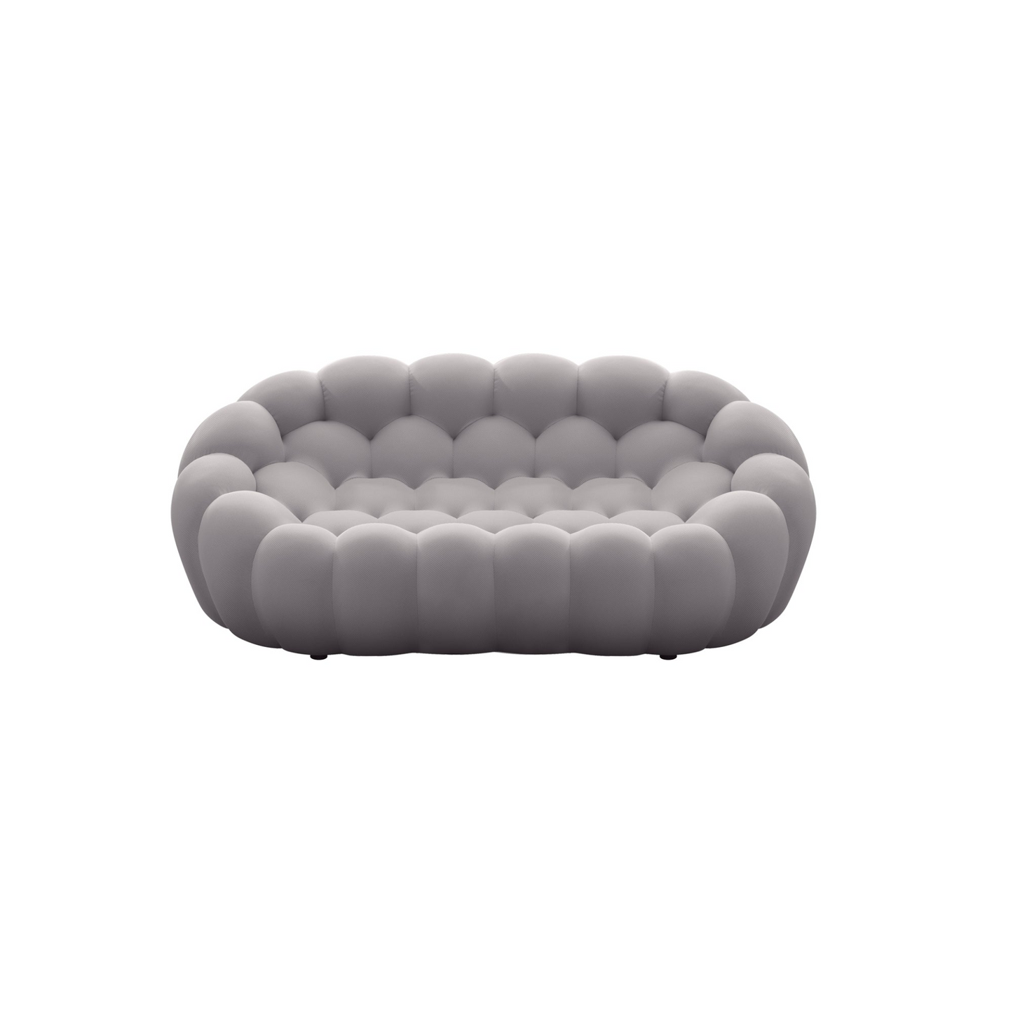 [product_type] | 74.8'' Modern Bubble Floor Couch for Living Room, Gray - Luxury and Comfort | casafoyer.myshopify.com