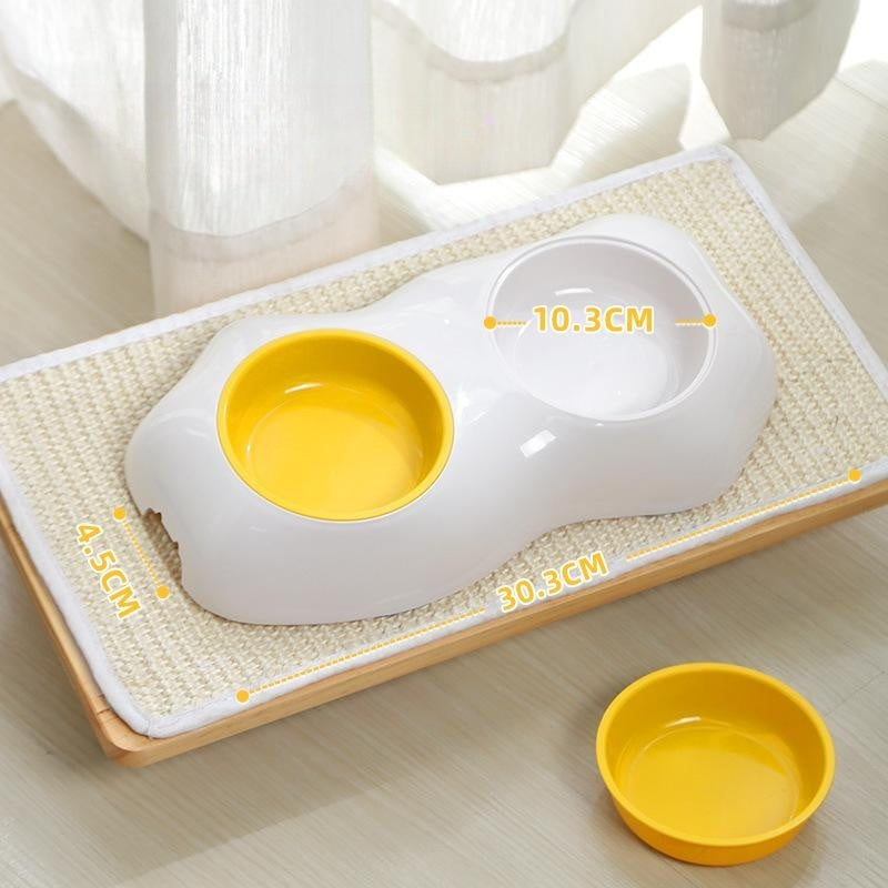 Pet Feeders | CasaFoyer Sunny Side Up Feeder for Pets | casafoyer.myshopify.com