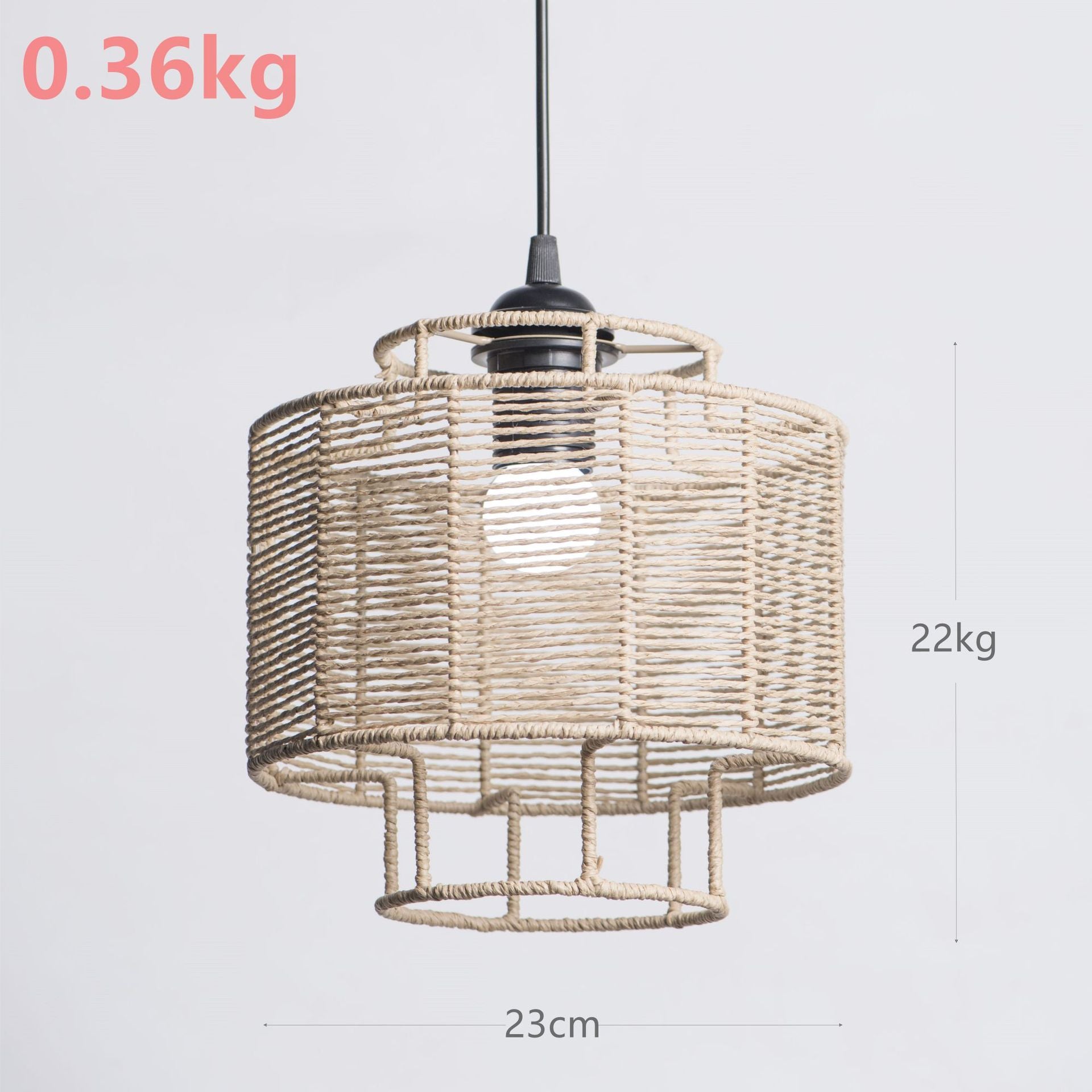 Hanging Decor | CasaFoyer Creative Paper String Woven Lamps | casafoyer.myshopify.com