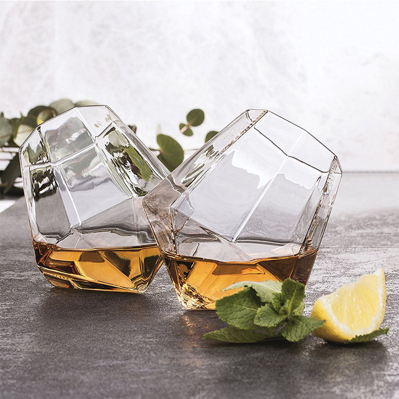 Whiskey Glass | CasaFoyer No Spill Modern Whiskey glass | casafoyer.myshopify.com