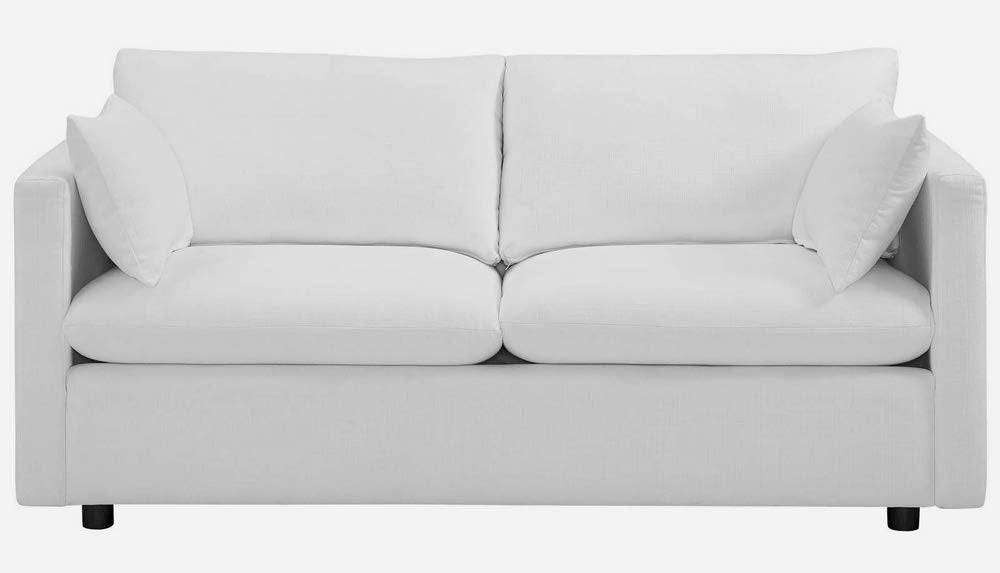 Sofa & Chair sets | CasaFoyer Activate | Versatile & Stylish Sofa | Cozy Seating | Soft Polyester Upholstery | Compact Box Delivery | Easy Setup | Rounded Cushion Corners | Accent Pillows | Wood Legs | 1102 lbs Weight Capacity | casafoyer.myshopify.com