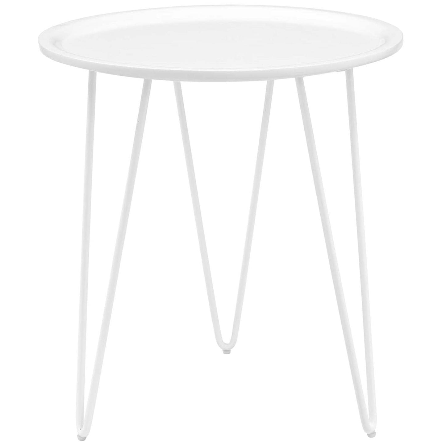 end tables | Ergode Digress Side Table | Mid-Century Design | Steel Hairpin Legs | Matte Finish | Versatile & Stylish | Perfect for Compact Living Spaces | casafoyer.myshopify.com