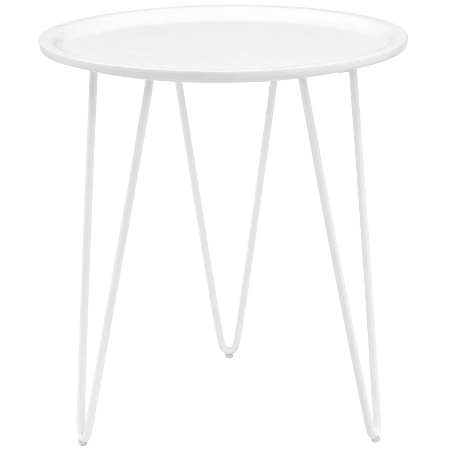 end tables | Ergode Digress Side Table | Mid-Century Design | Steel Hairpin Legs | Matte Finish | Versatile & Stylish | Perfect for Compact Living Spaces | casafoyer.myshopify.com