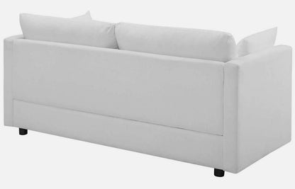 Sofa & Chair sets | CasaFoyer Activate | Versatile & Stylish Sofa | Cozy Seating | Soft Polyester Upholstery | Compact Box Delivery | Easy Setup | Rounded Cushion Corners | Accent Pillows | Wood Legs | 1102 lbs Weight Capacity | casafoyer.myshopify.com